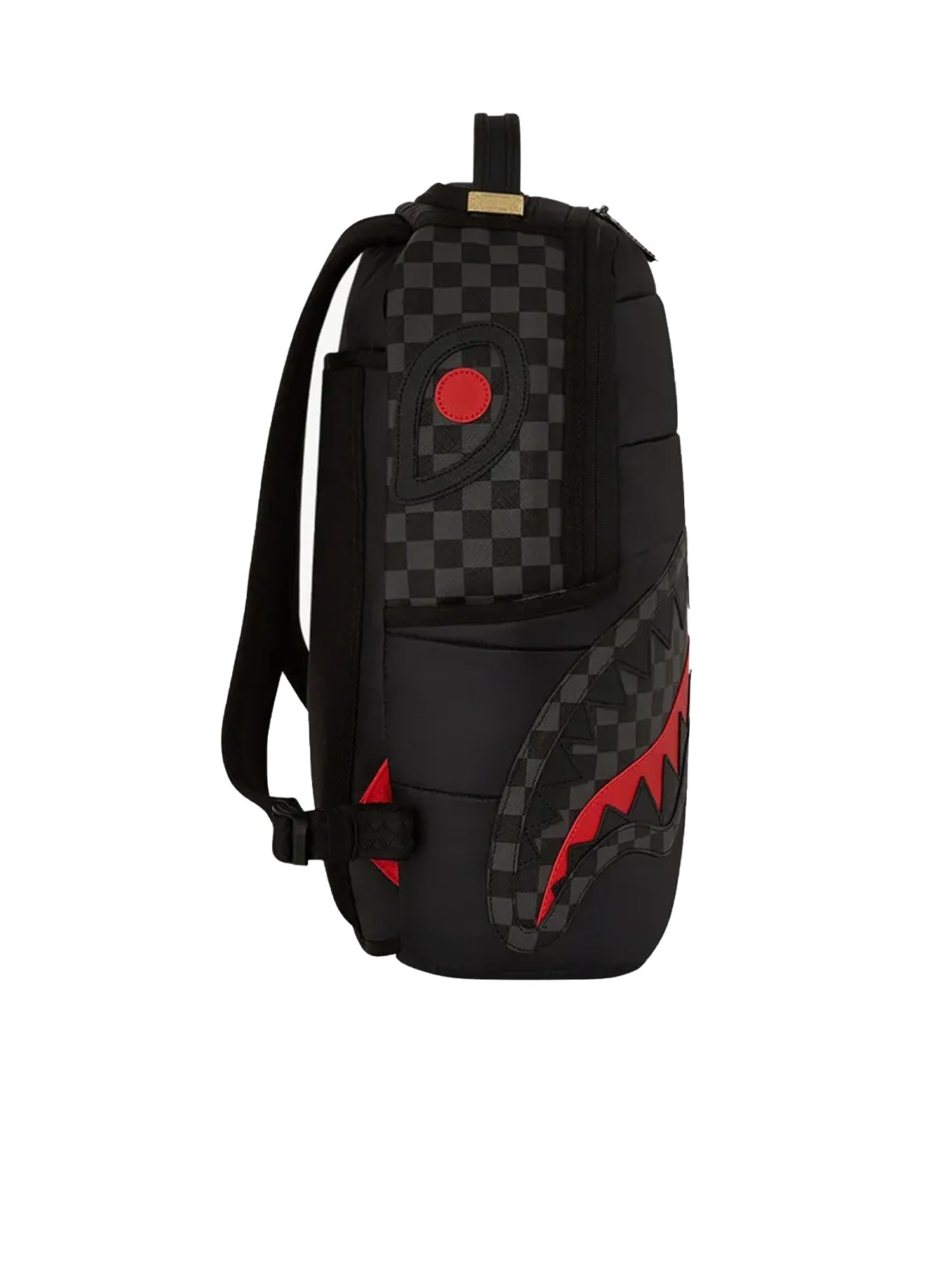 Sprayground Puffer Check Backpack Grigio