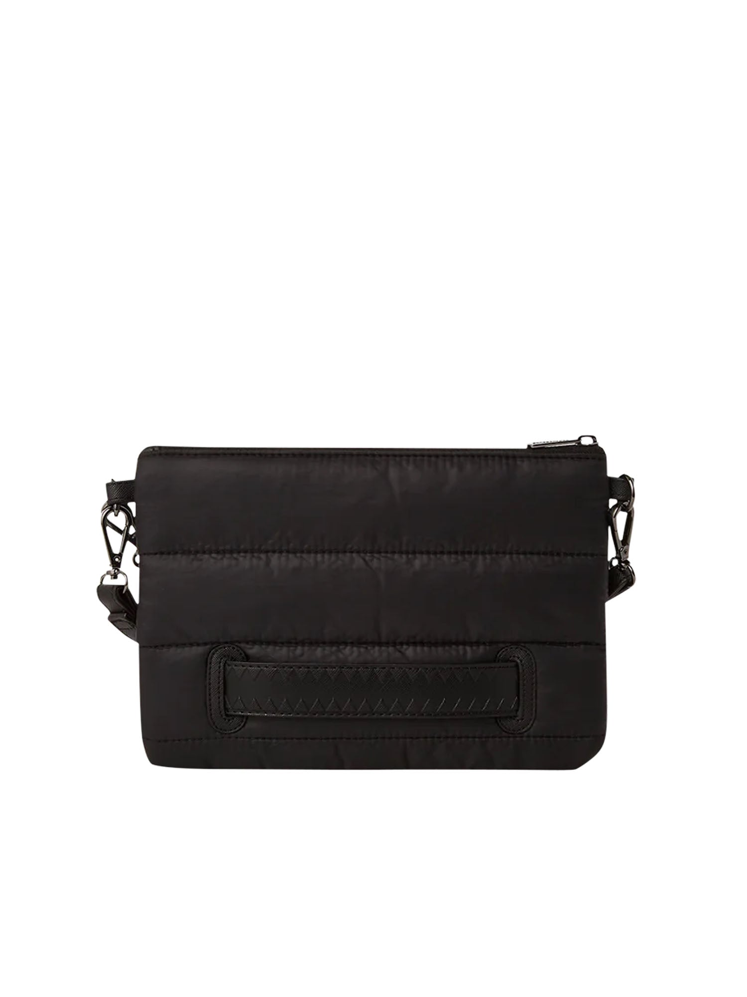 Sprayground Puffer Check Pochette Nero