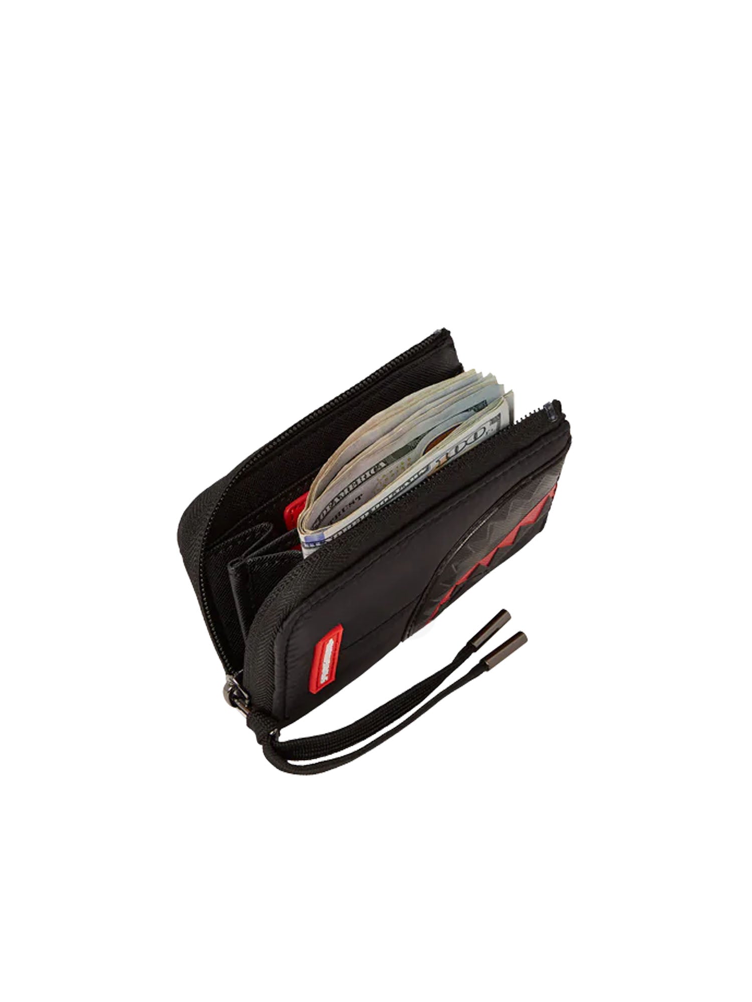 Sprayground Puffer Check Wallet Nero