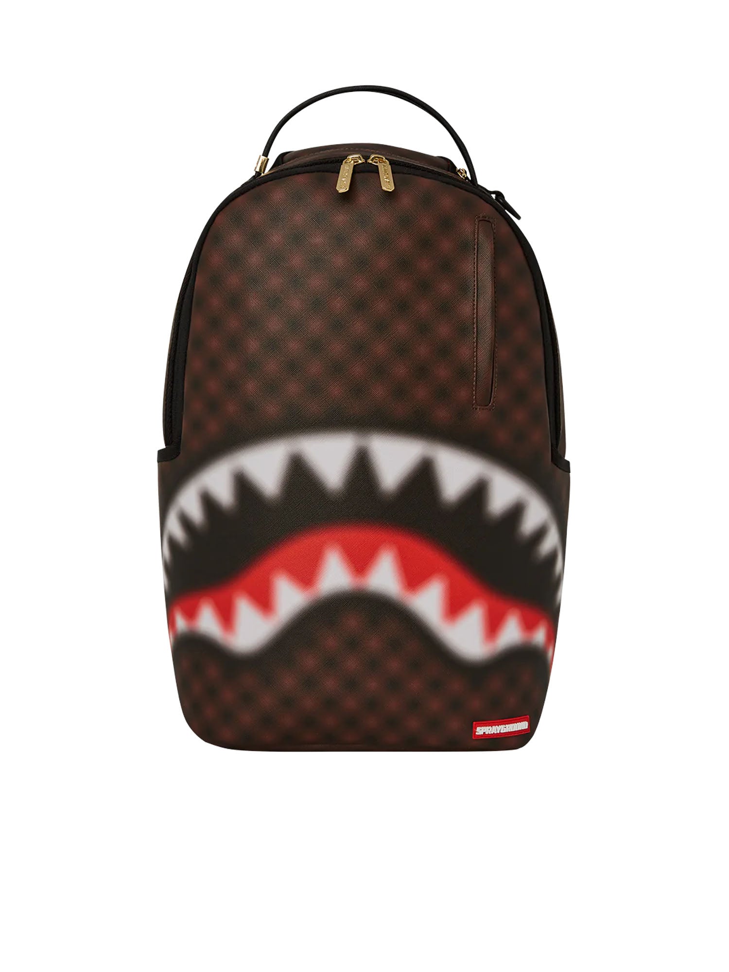 Sprayground Sharks In Paris Blur Backpack Marrone