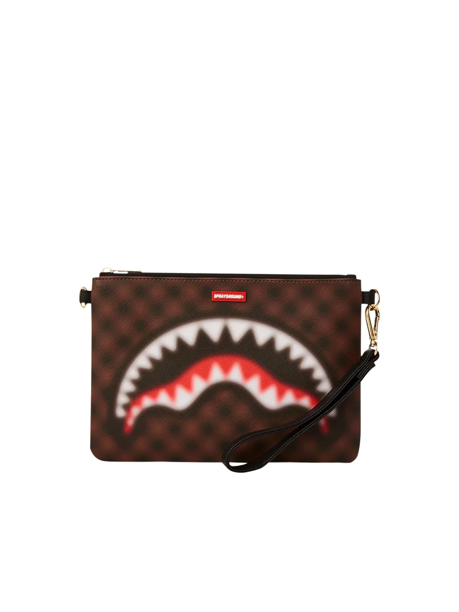 Sprayground Sharks In Paris Blur Pochette Marrone