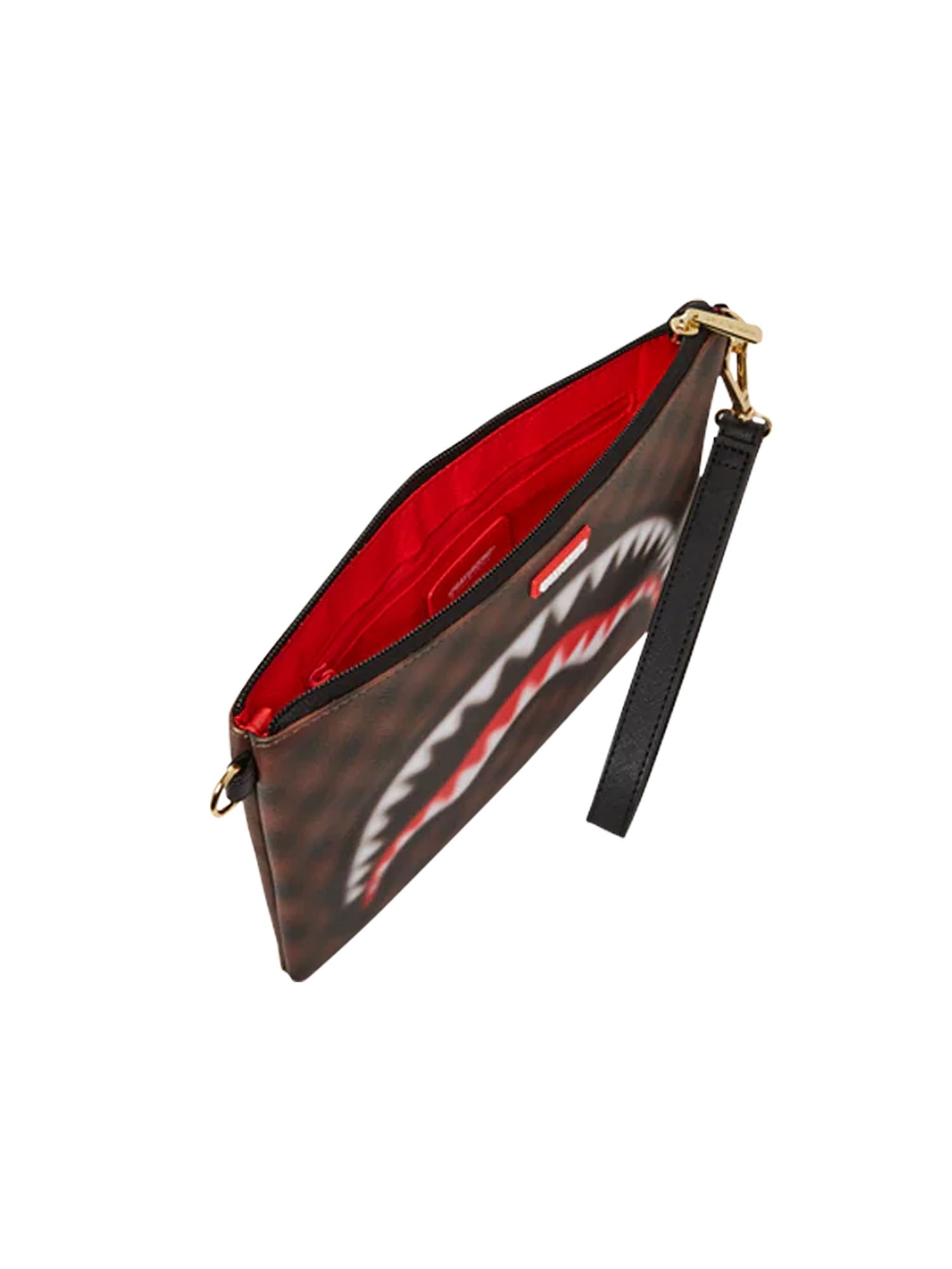 Sprayground Sharks In Paris Blur Pochette Marrone