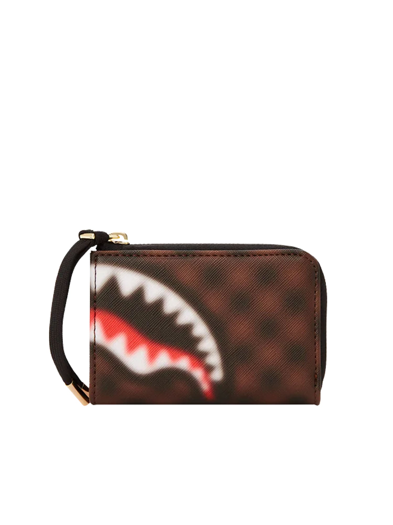 Sprayground Sharks In Paris Blur Wallet Marrone