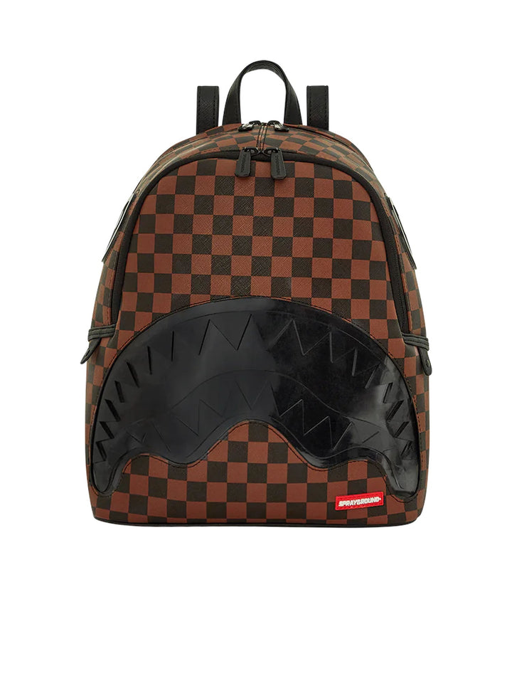 Sprayground Sip Clear Sm Eyes Savage Backpack Marrone