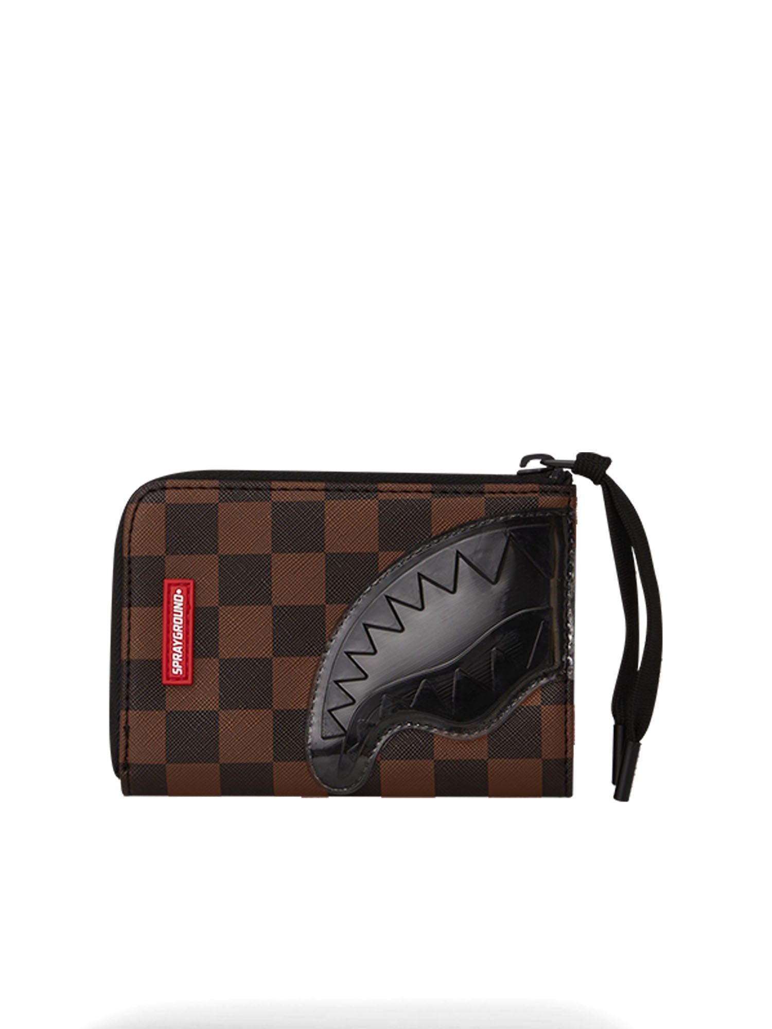 Sprayground Sip Clear Sm Eyes Wallet Marrone