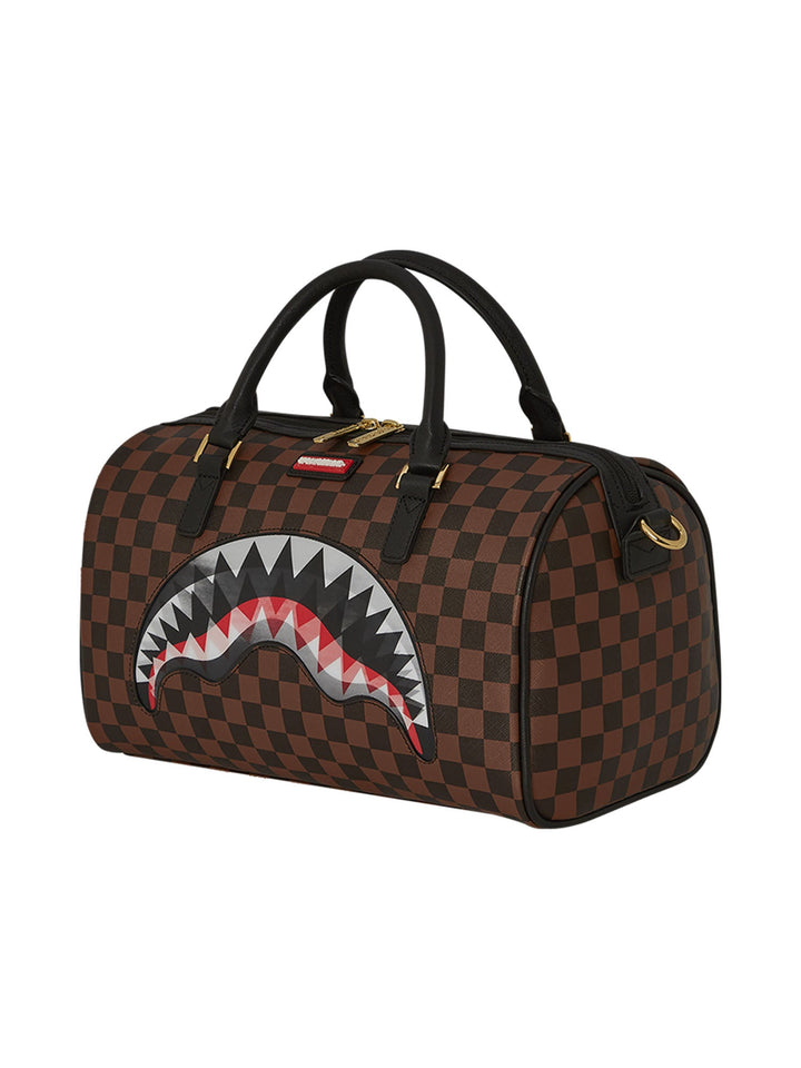 Sprayground Sip Lenticular Chomp Mini Duffle Marrone