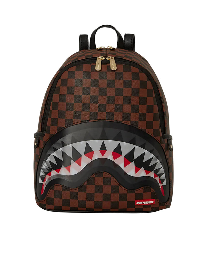 Sprayground Sip Lenticular Chomp Savage Backpack Marrone