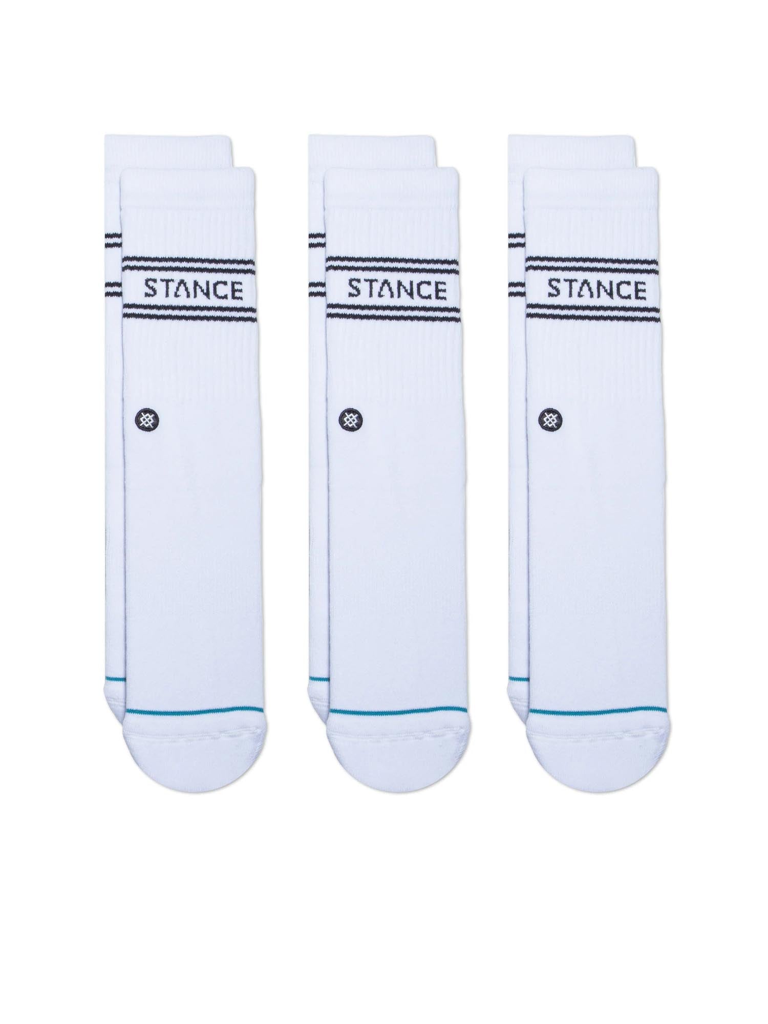 Stance Calze Basic - 3 Paia Bianco