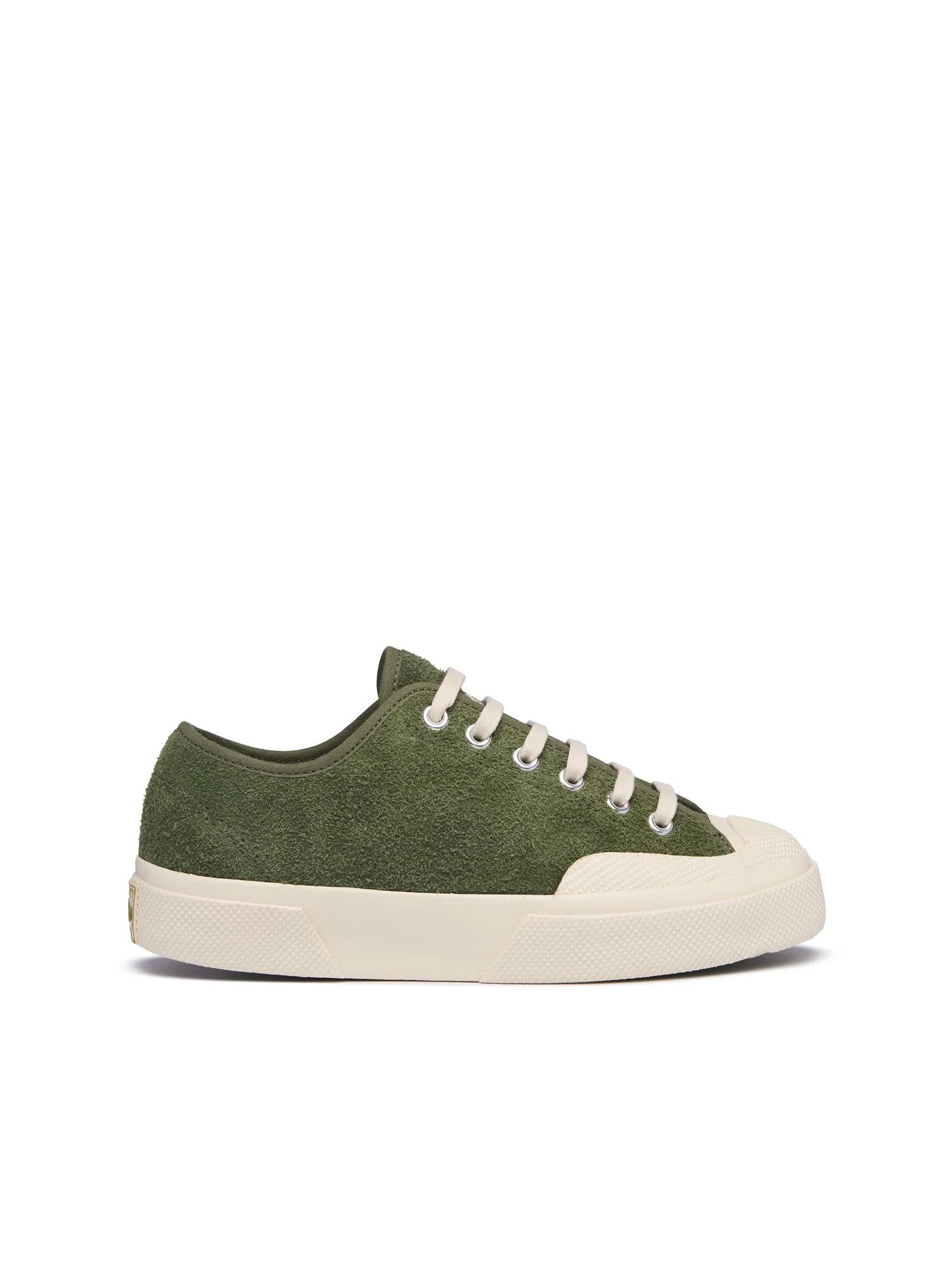 Superga Scarpe 2432 Works Hairy Suede Verde