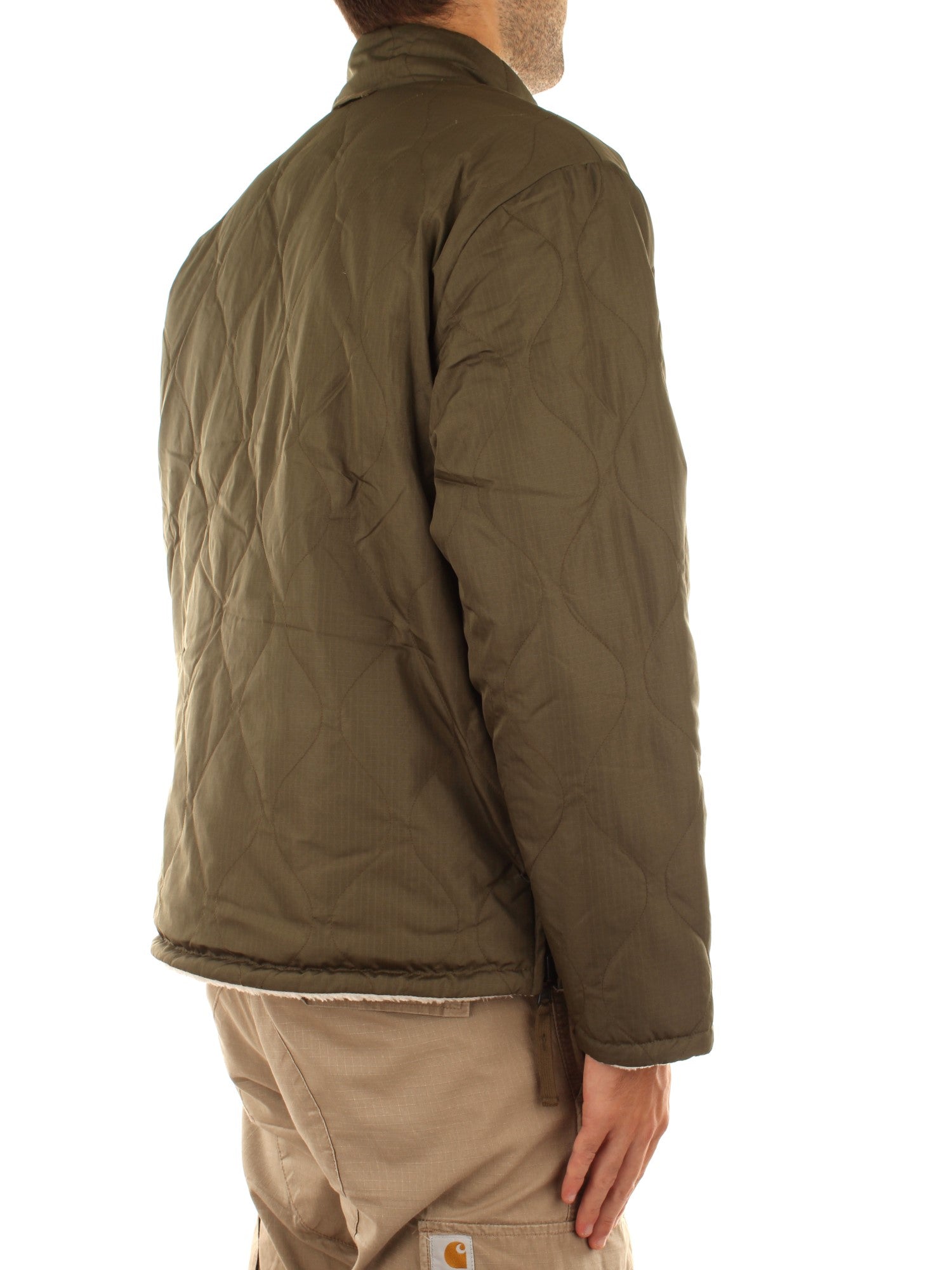 Taion Military Riversible “Hi Neck”Down Jkt Verde