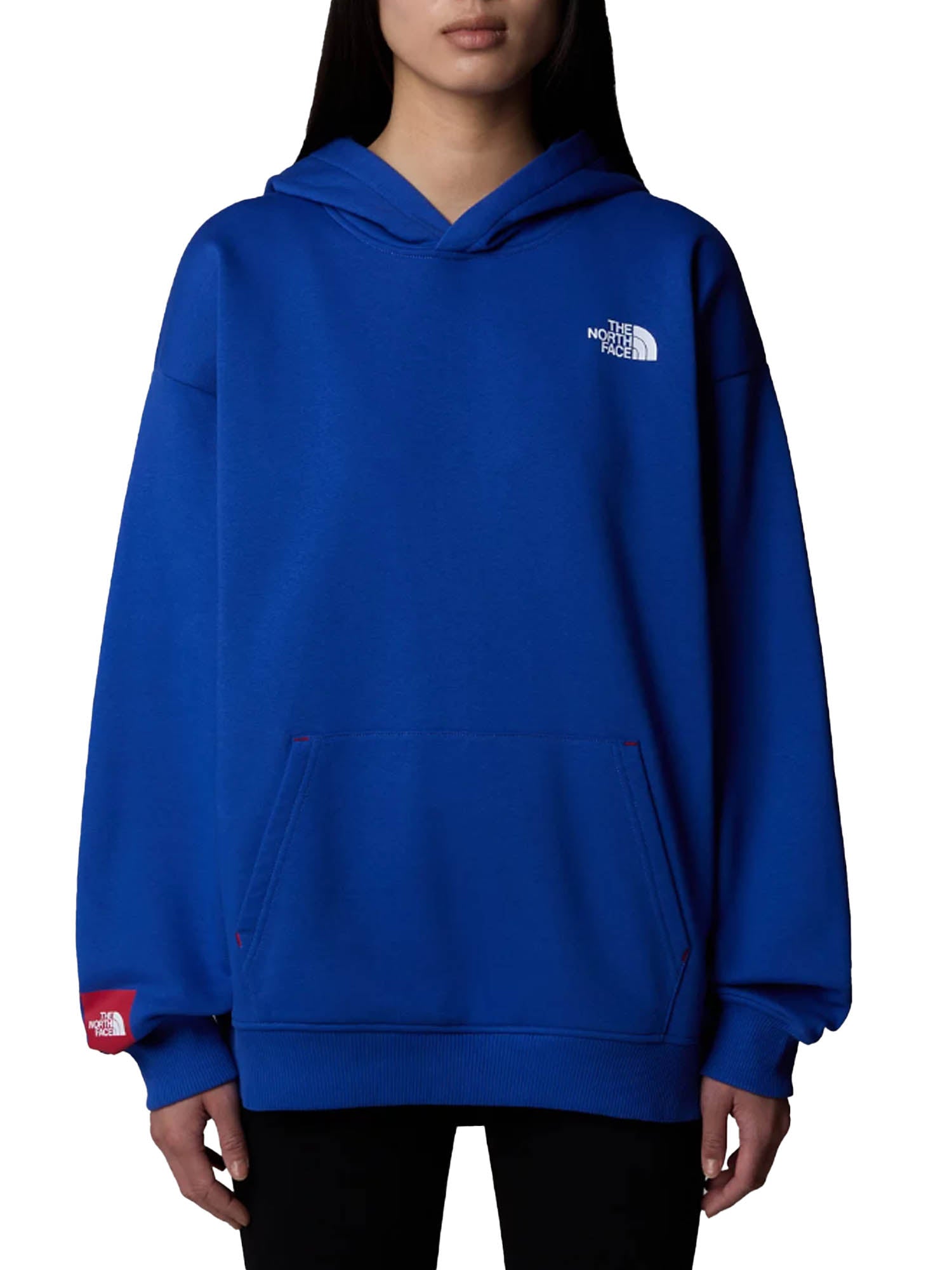 The North Face Felpa con Cappuccio AXYS Blu