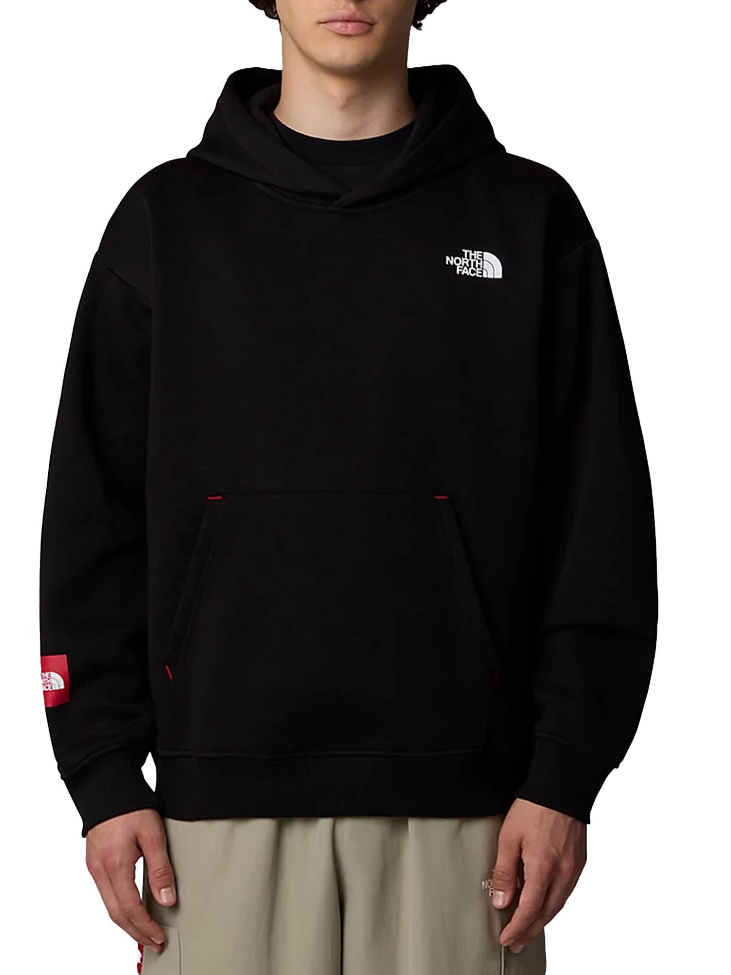 The North Face Felpa con Cappuccio AXYS Nero