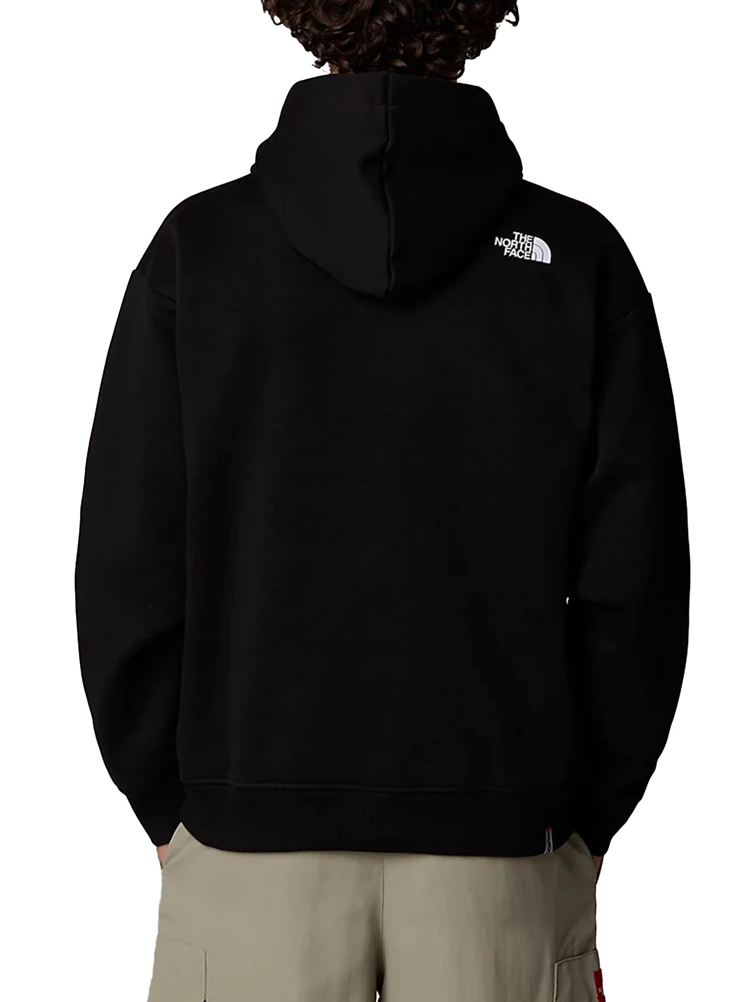 The North Face Felpa con Cappuccio AXYS Nero