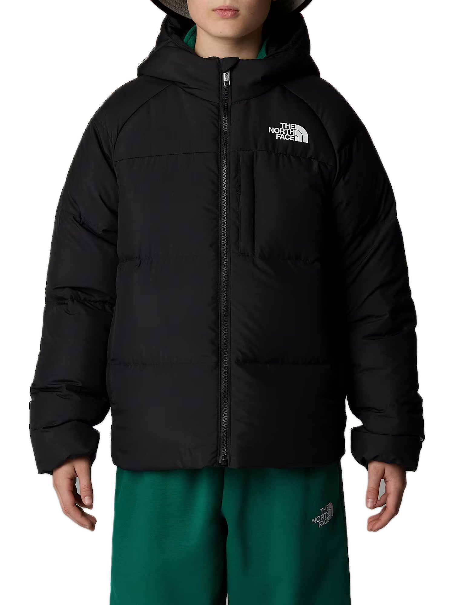 The North Face Giacca con cappuccio North Down da ragazzo Nero