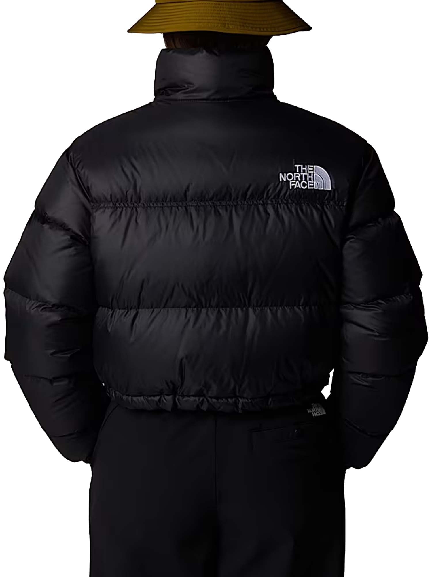 The North Face Giacca corta Nuptse da donna Nero