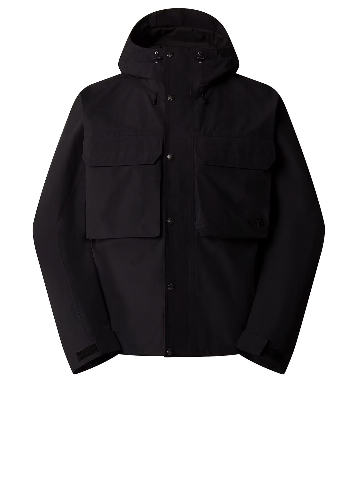 The North Face Giacca da pioggia M66 Ripstop da uomo Nero