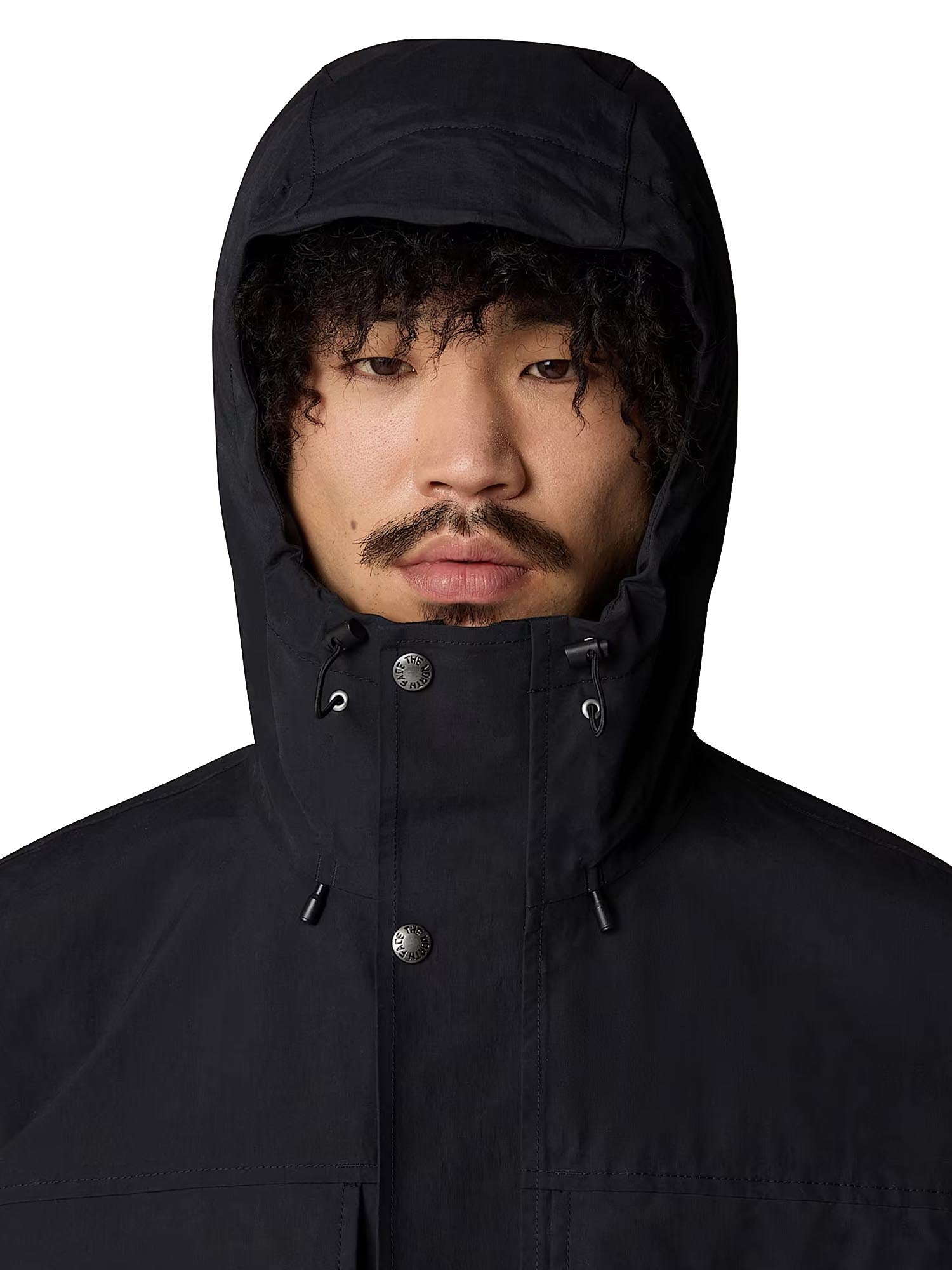 The North Face Giacca da pioggia M66 Ripstop da uomo Nero