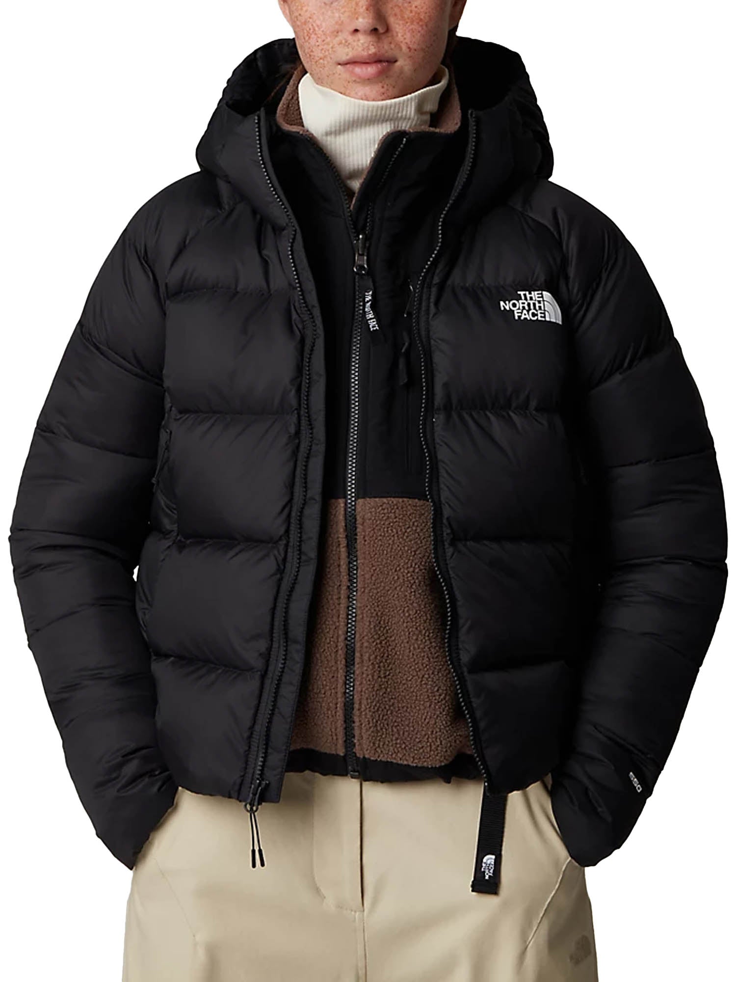 The North Face Giacca in piumino con cappuccio Hyalite da donna Nero