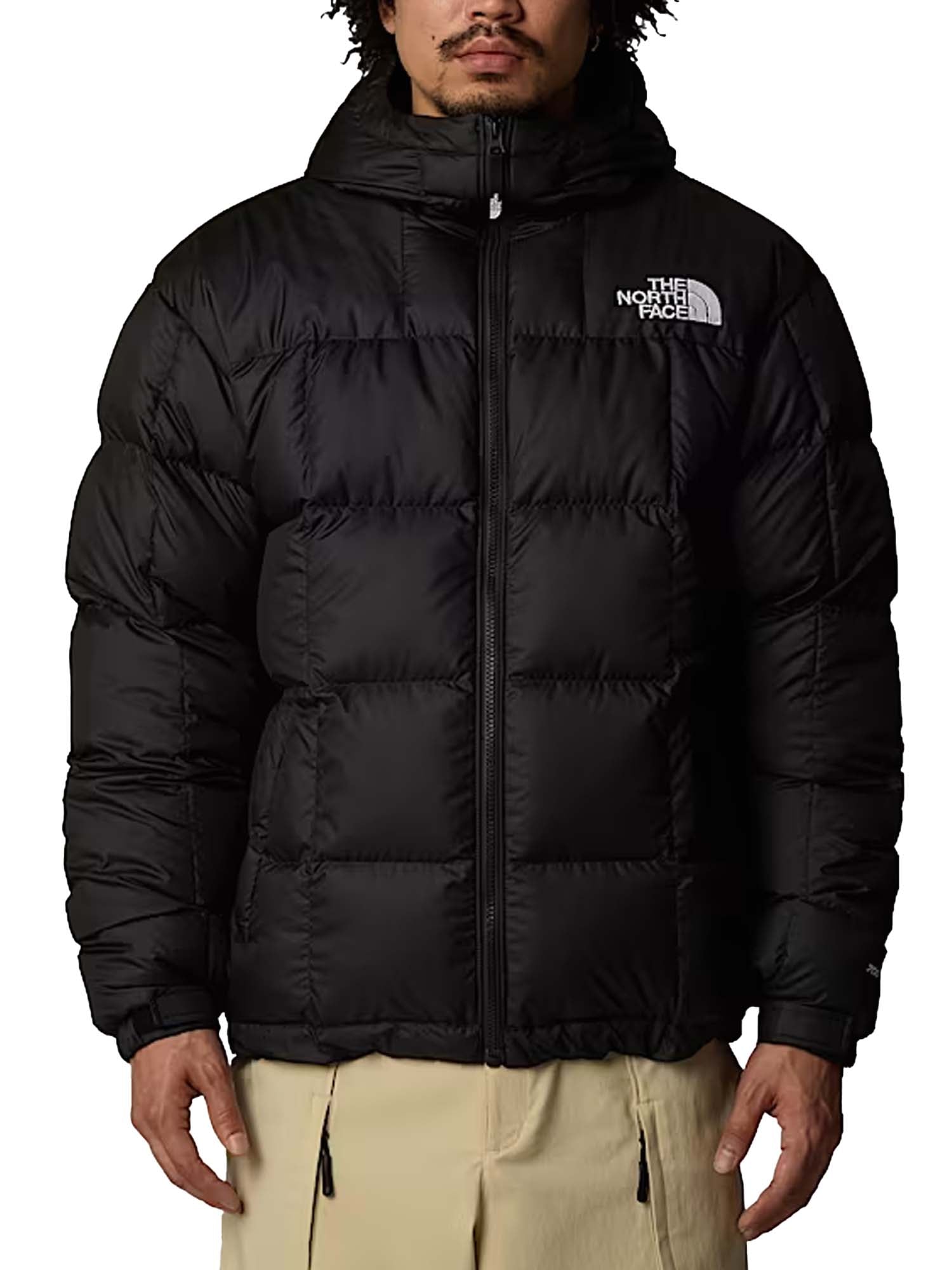 The North Face Giacca in piumino Lhotse con cappuccio da uomo Nero