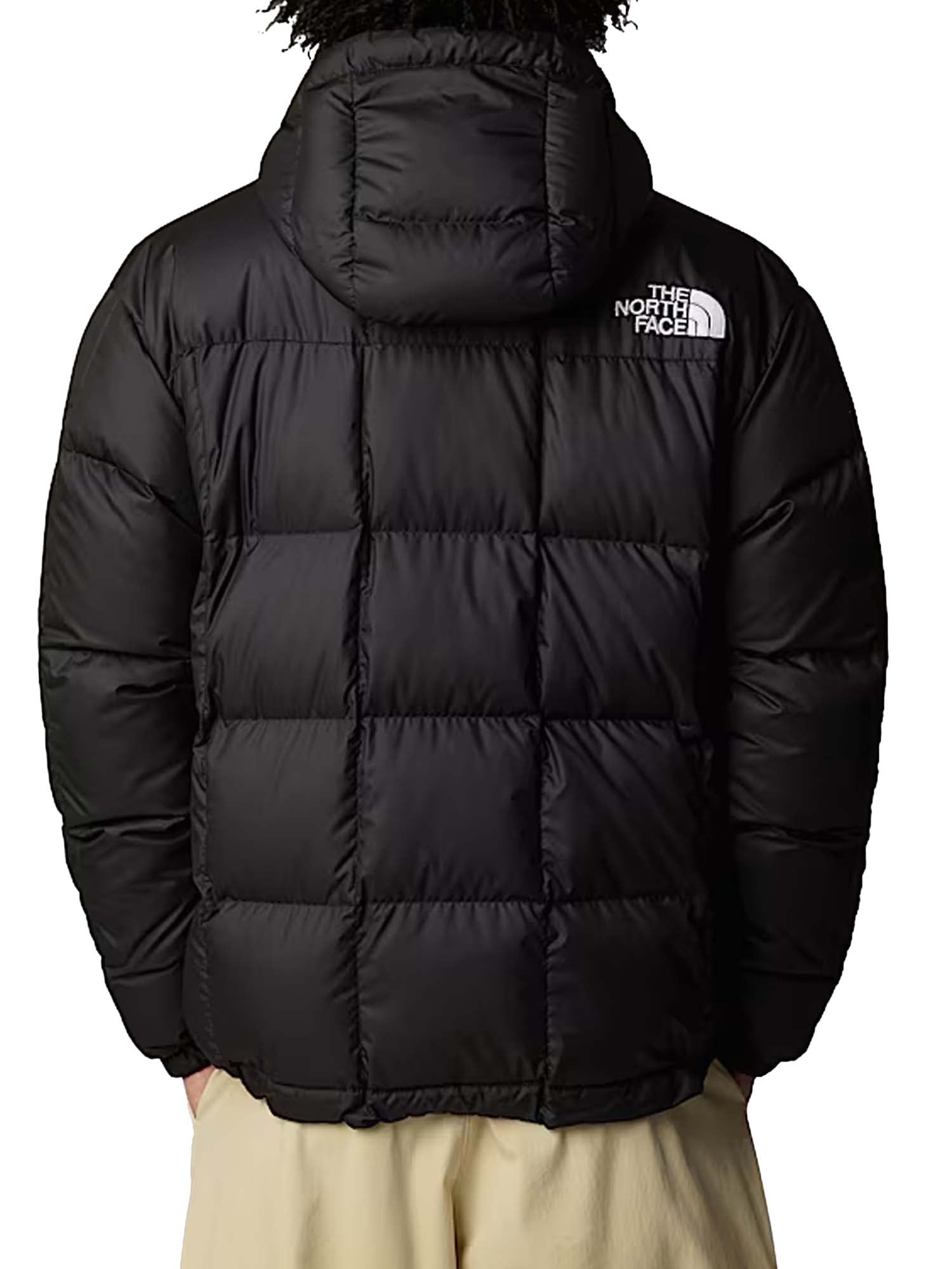 The North Face Giacca in piumino Lhotse con cappuccio da uomo Nero