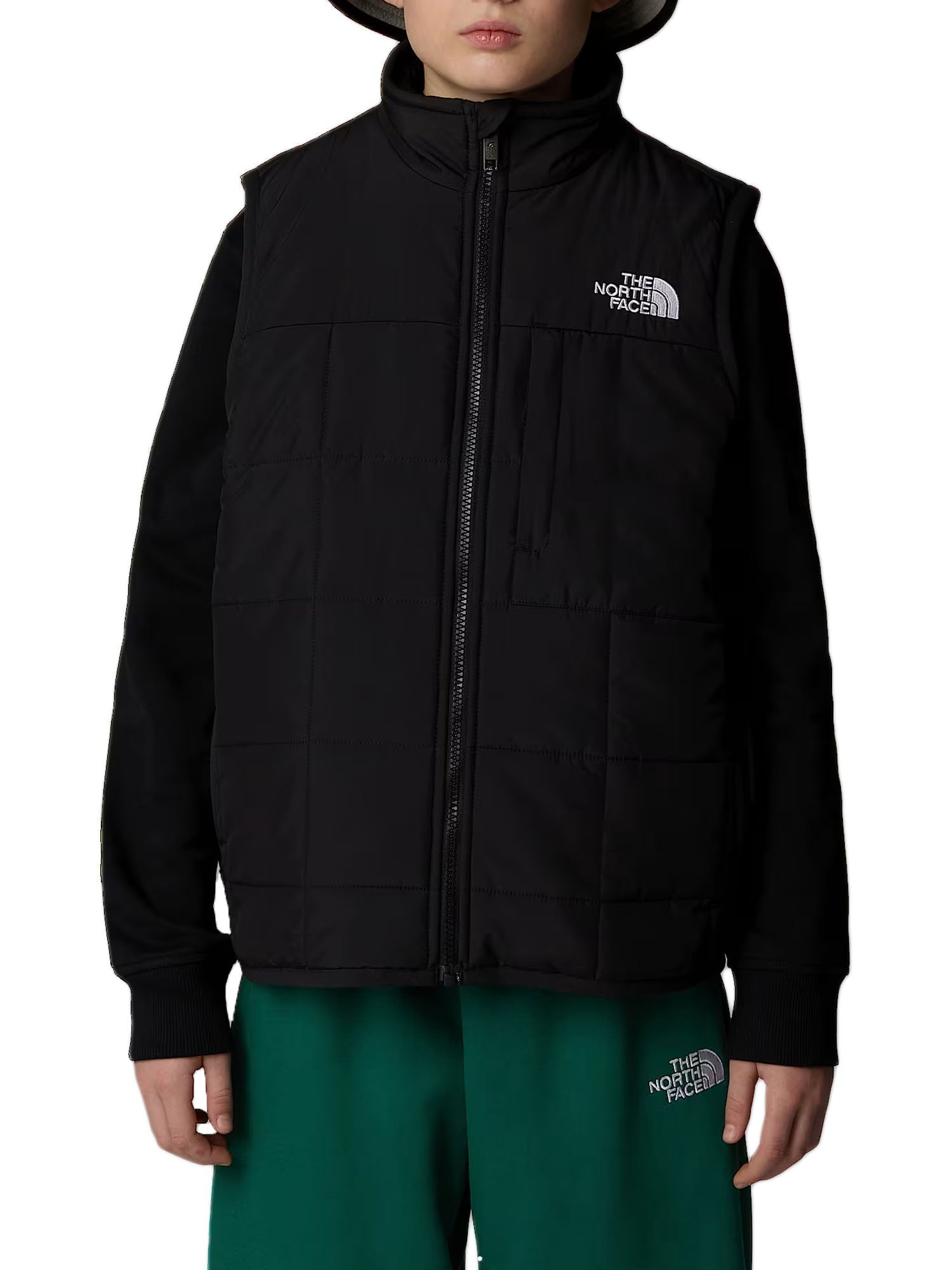 The North Face Gilet reversibile Shasta da ragazzo Nero