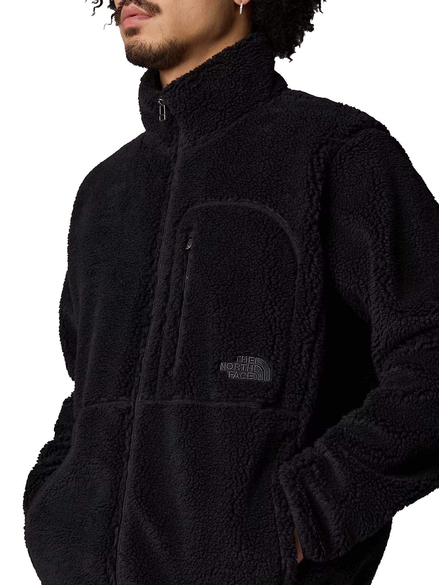 The North Face Pile con cerniera integrale Extreme da uomo Nero