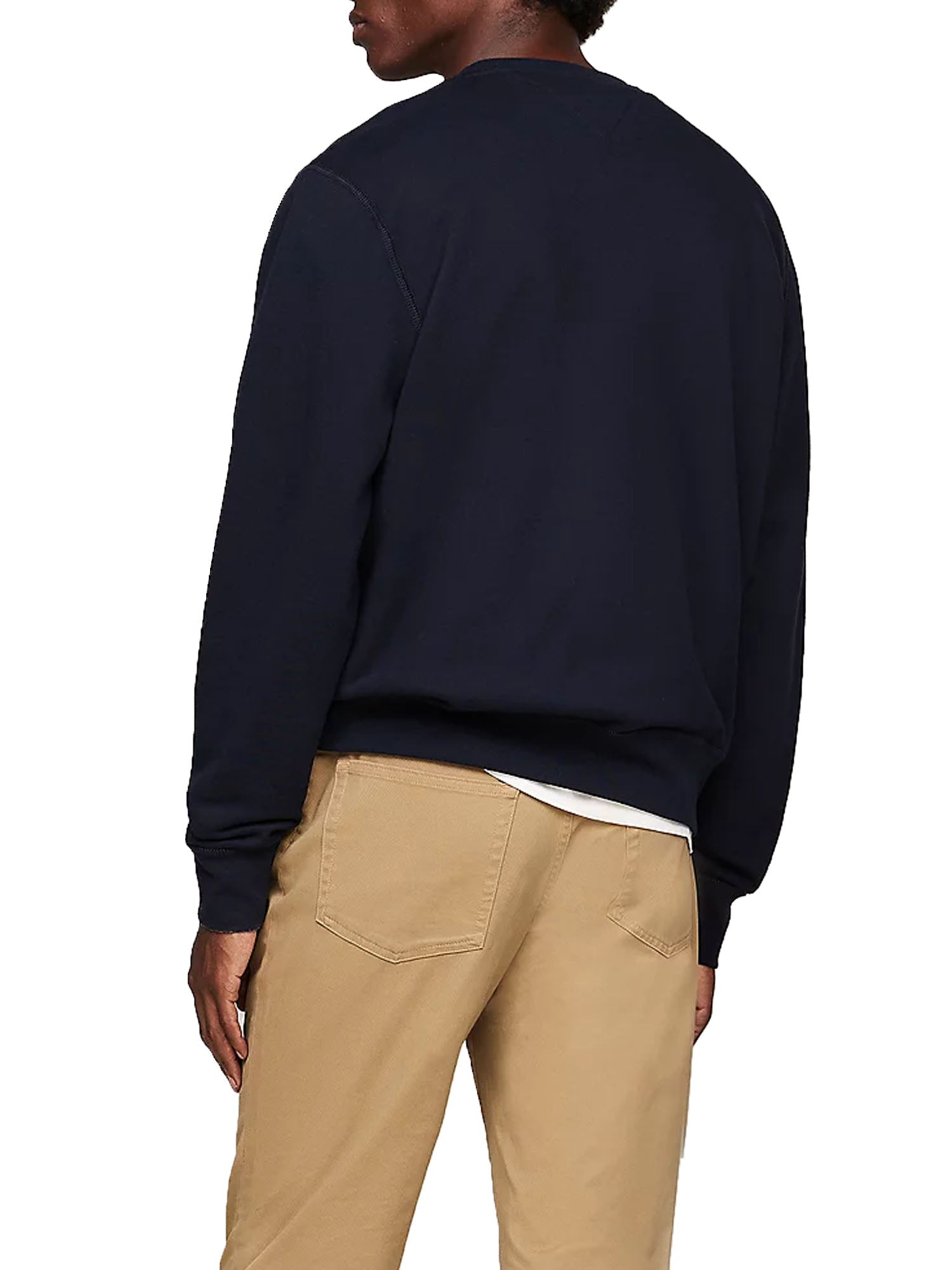 Tommy Hilfiger Essential Fleece Crewneck Blu