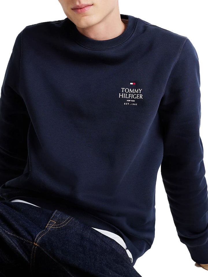 Tommy Hilfiger Hilfiger Stack Sweatshirt Blu