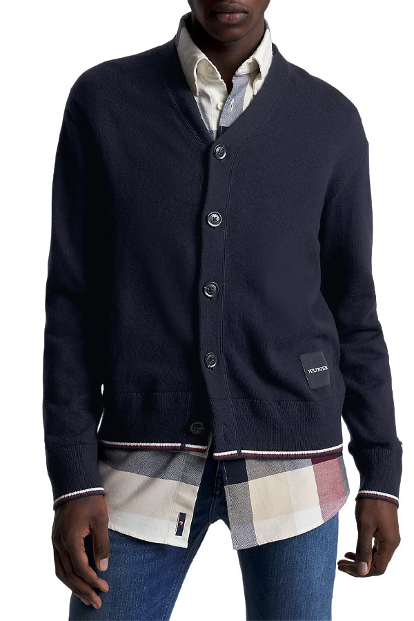 CARDIGAN Blu Tommy Hilfiger