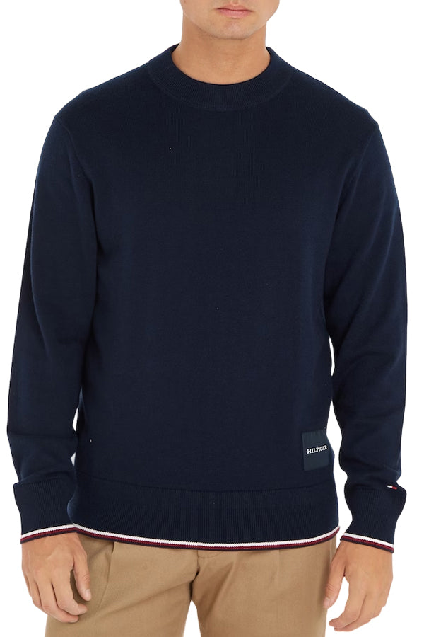 Monotype Gs Tipped Crew Neck