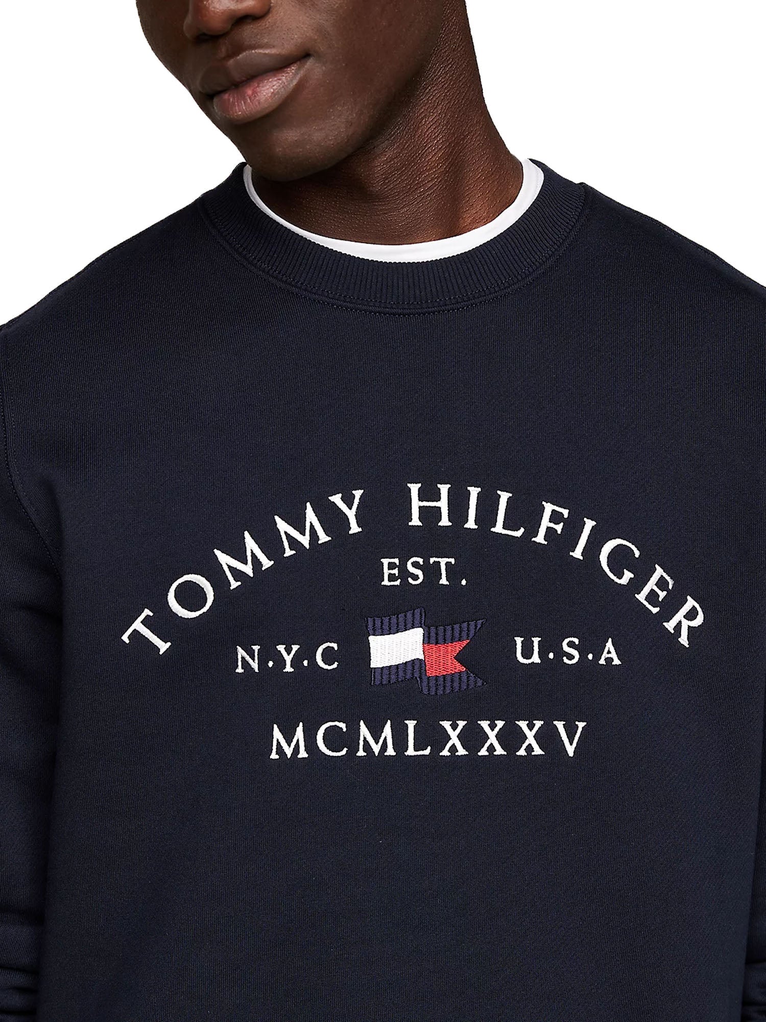 Tommy Hilfiger Nautical Arch Sweatshirt Blu