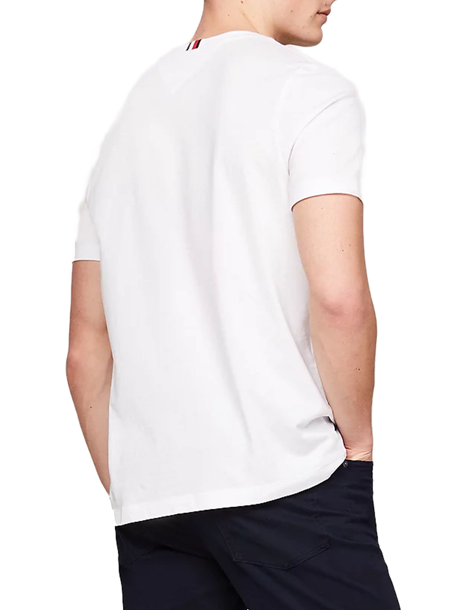 Tommy Hilfiger Pocket Tee Bianco