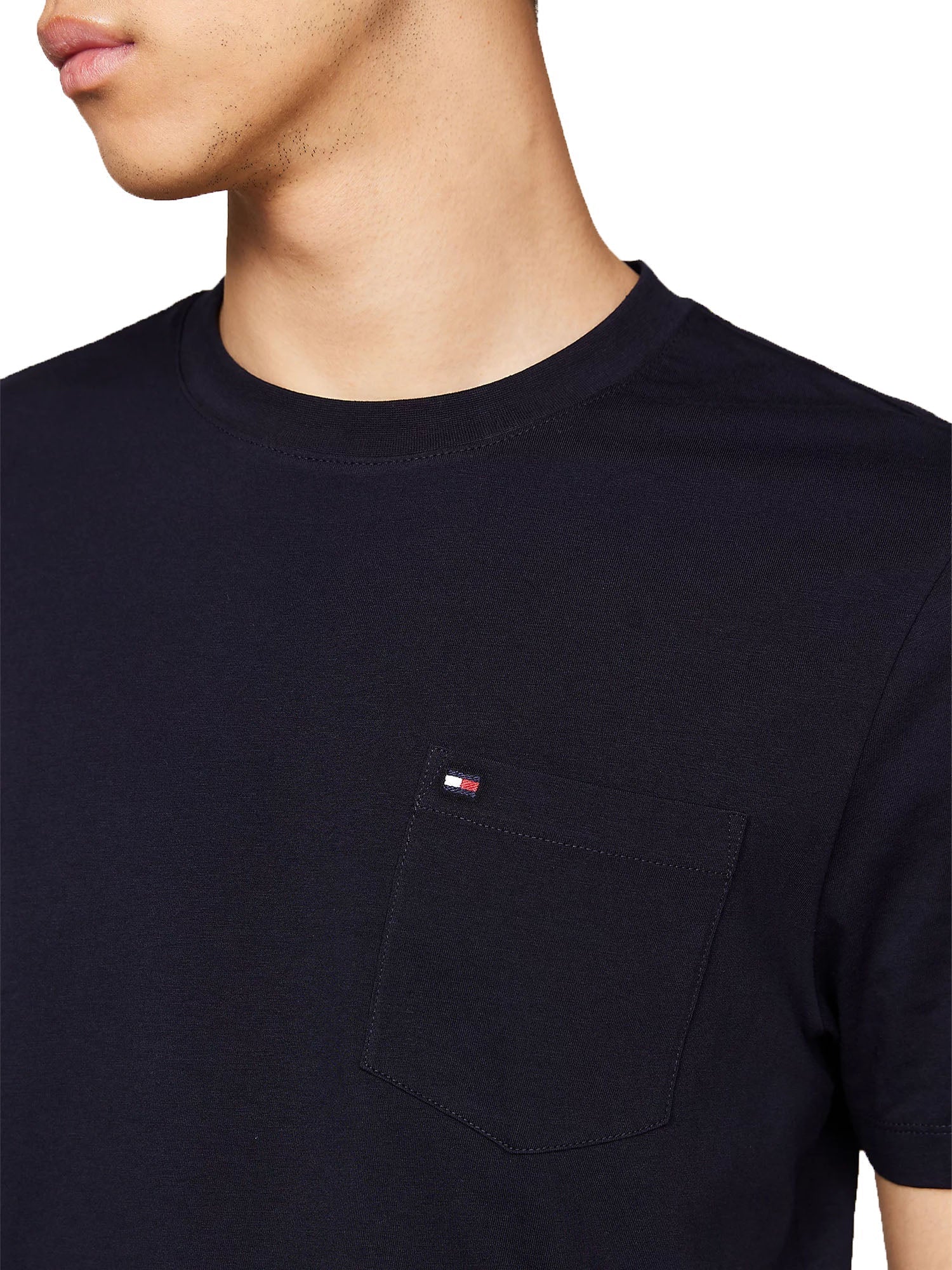 Tommy Hilfiger Pocket Tee Blu