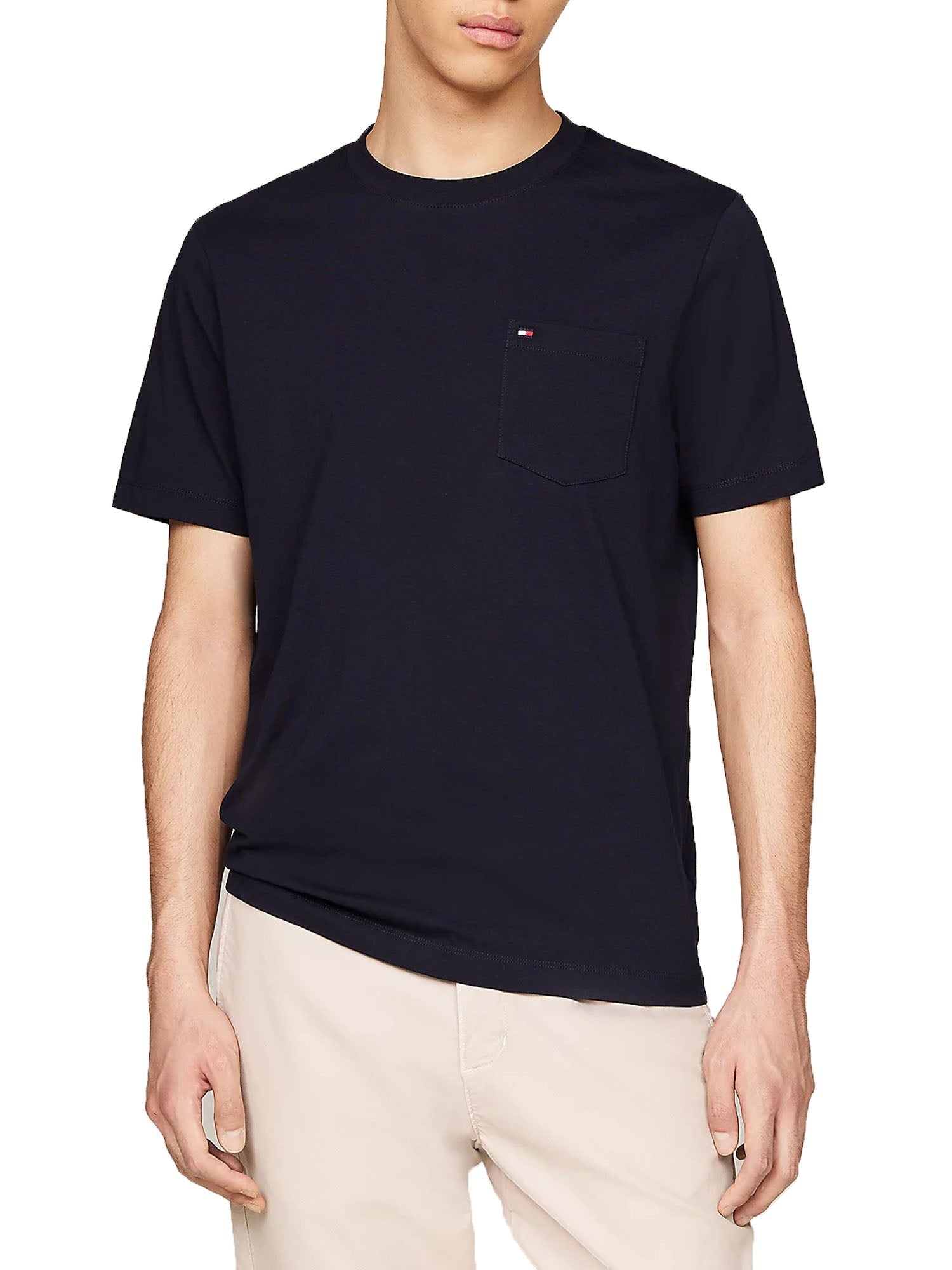 Tommy Hilfiger Pocket Tee Blu