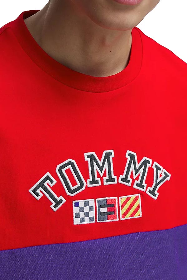 T-SHIRT Rosso Tommy Jeans