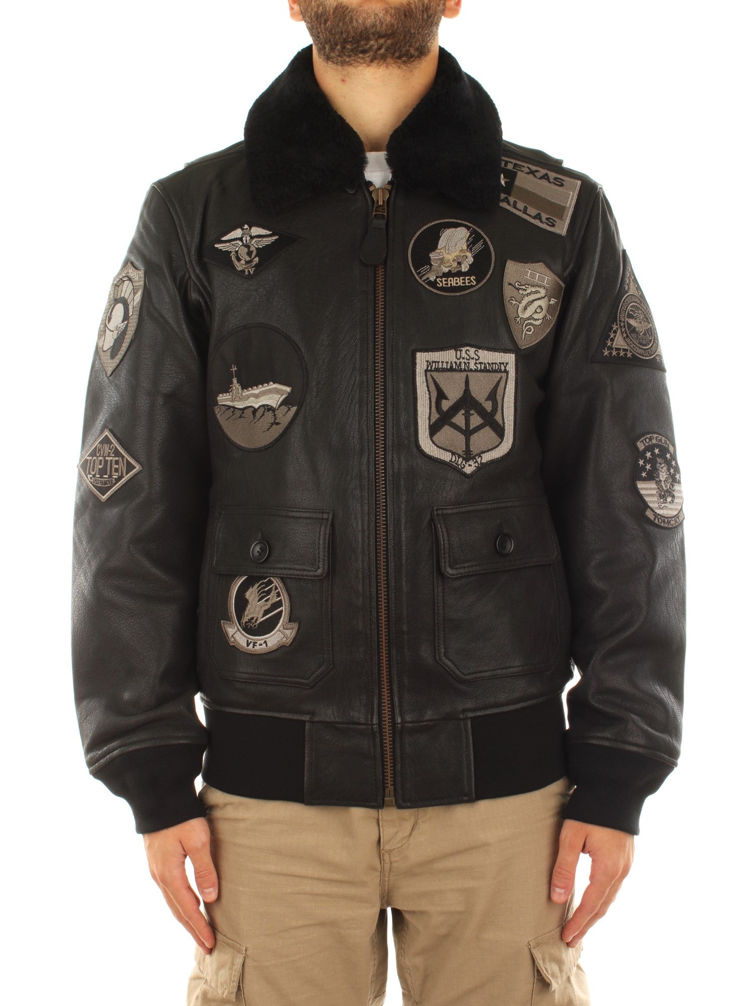 Top Gun® Official Signature Series Leather Jacket 1.0