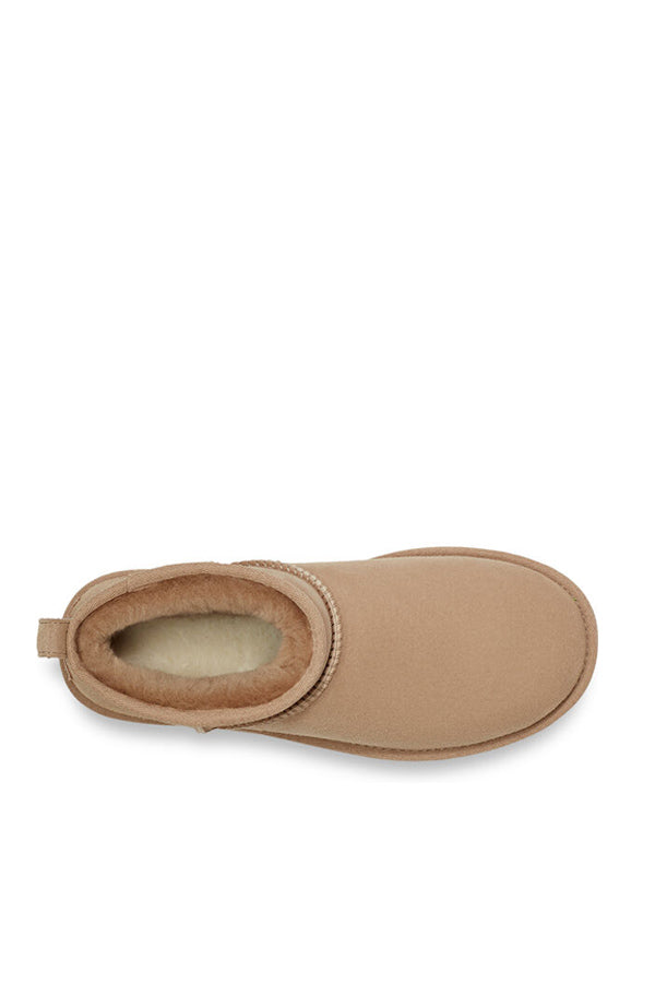 Ugg Stivaletti Classic Ultra Mini Donna Beige