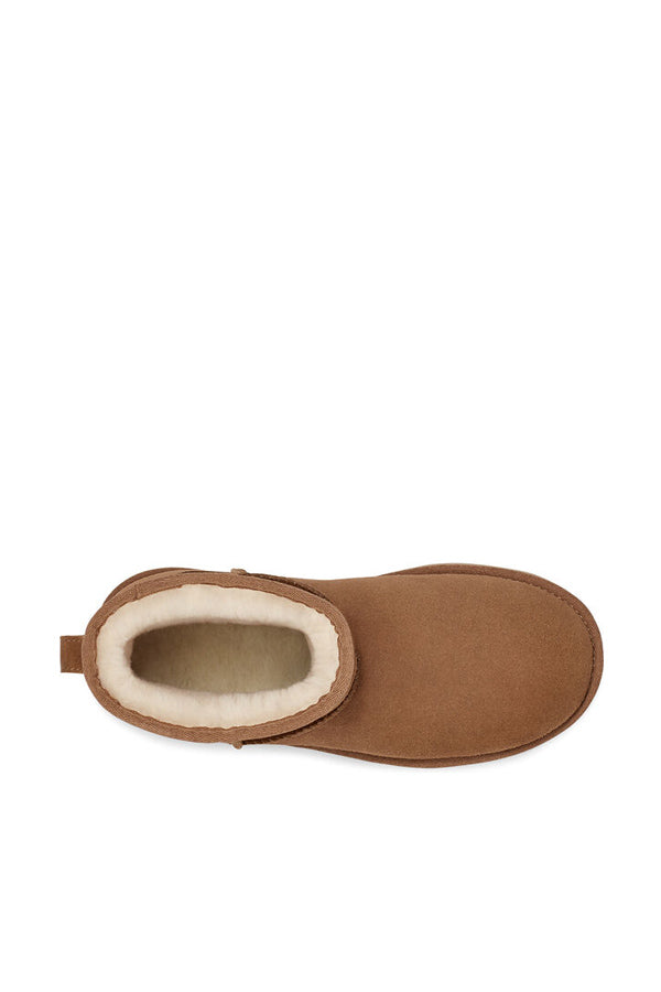 Ugg Stivali Con Plateau Classic Mini Donna Marrone