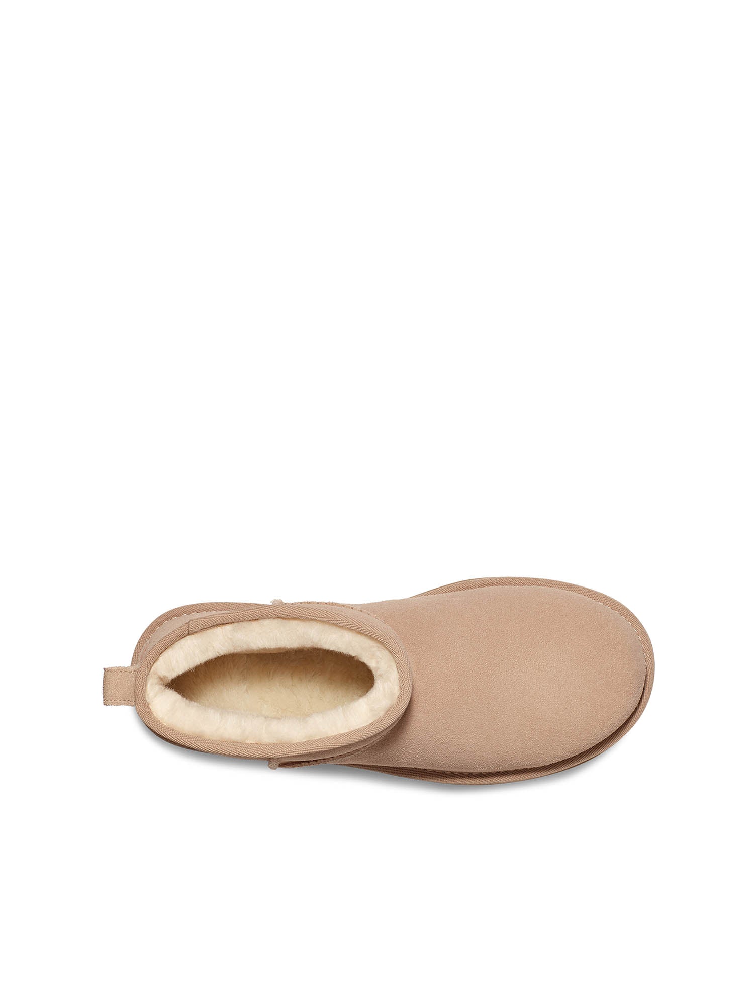 Ugg Stivali Con Plateau Classic Ultra Mini Donna Beige