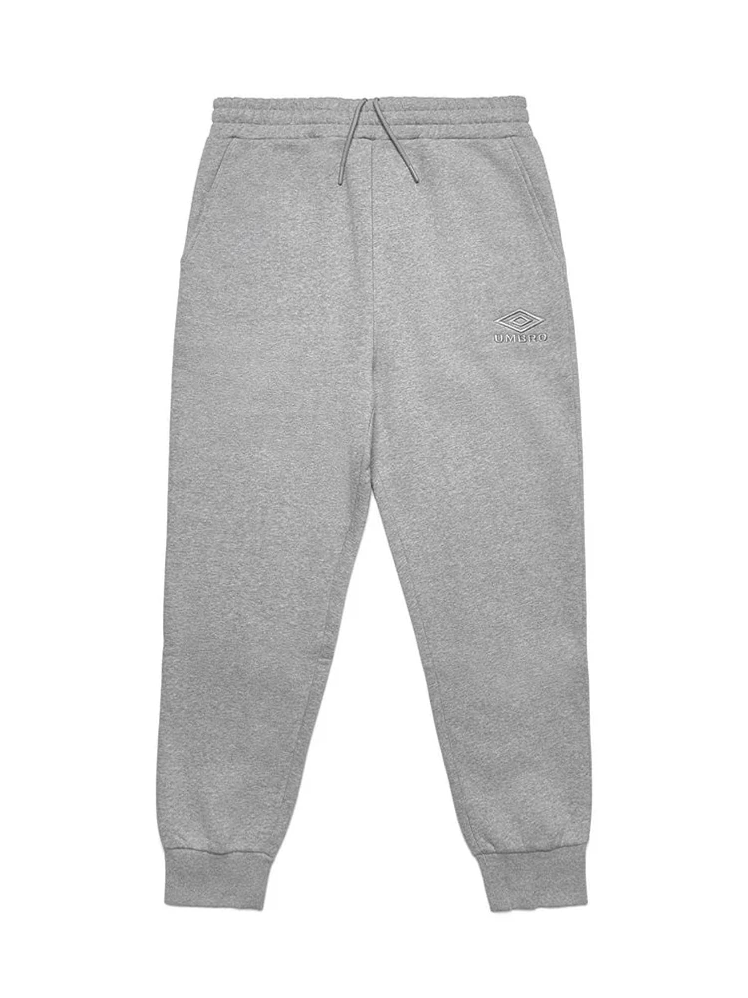 Umbro Brushed Fleece Cuff Pants Grigio