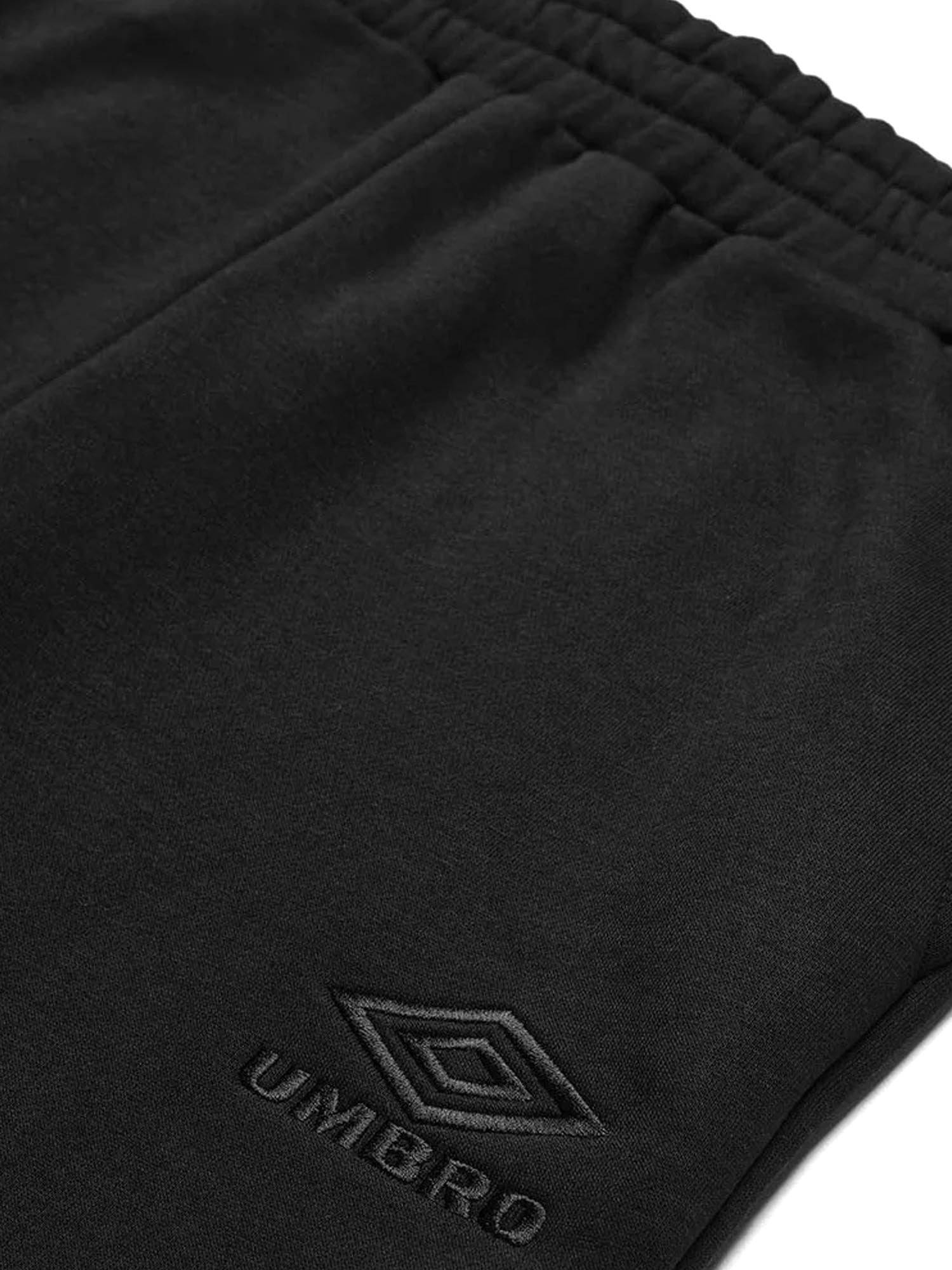 Umbro Brushed Fleece Cuff Pants Nero