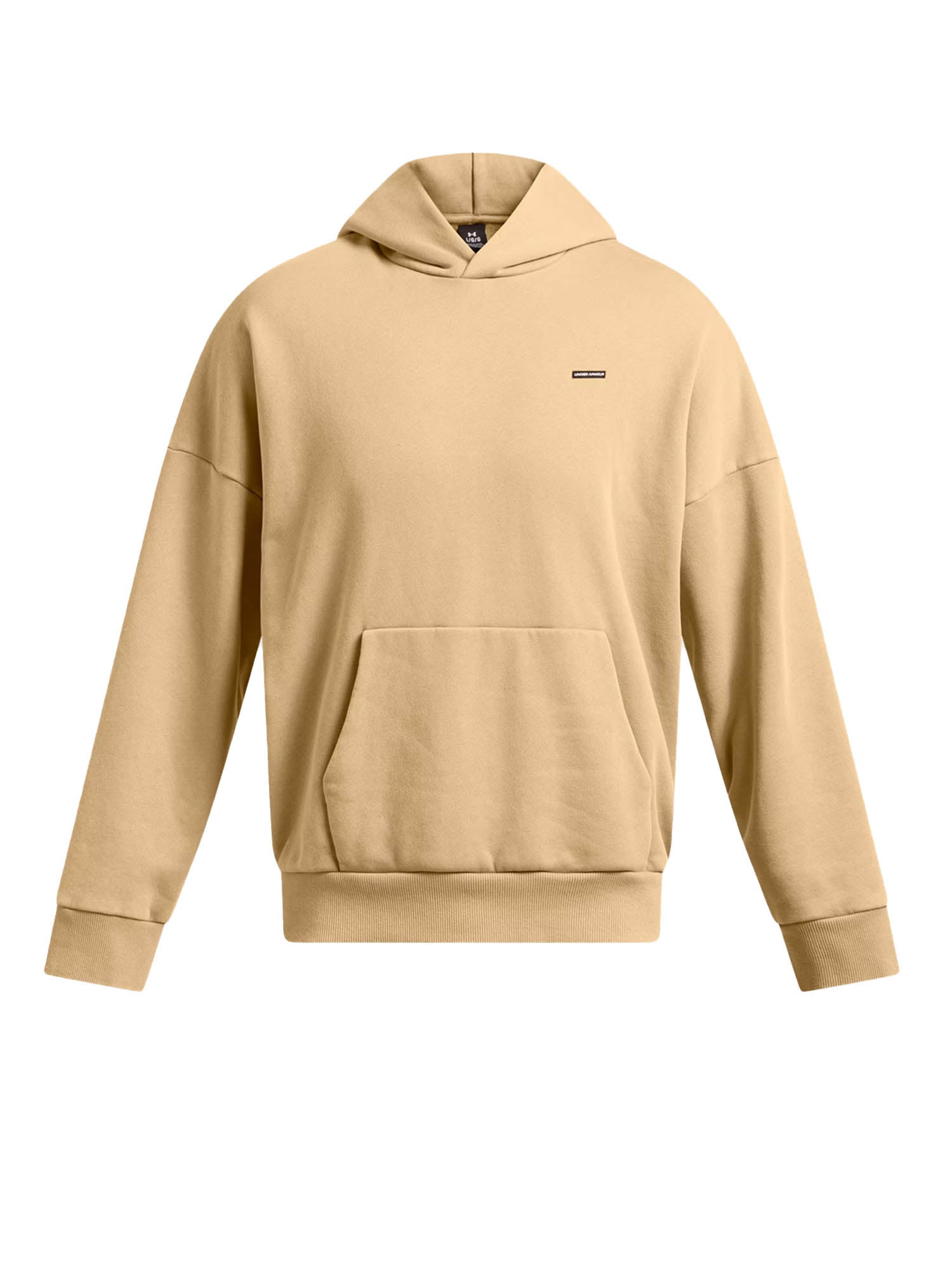 Under Armour Felpa con cappuccio oversize UA Icon Heavyweight Fleece Wash Marrone