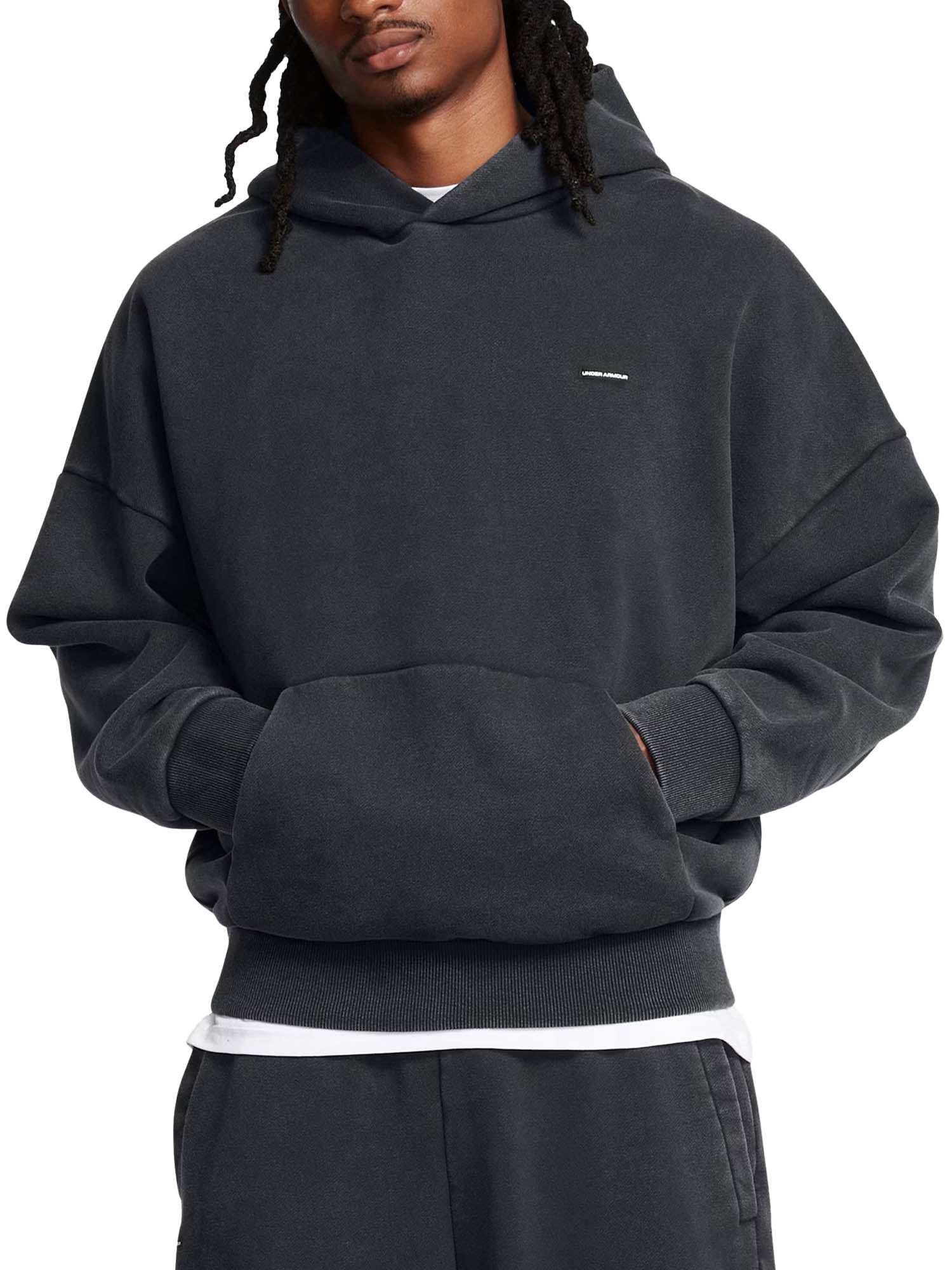 UA Icon Heavyweight Fleece Wash Oversized Hoodie