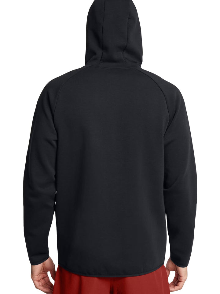 Under Armour Felpa con cappuccio UA Unstoppable Fleece Full-Zip Nero