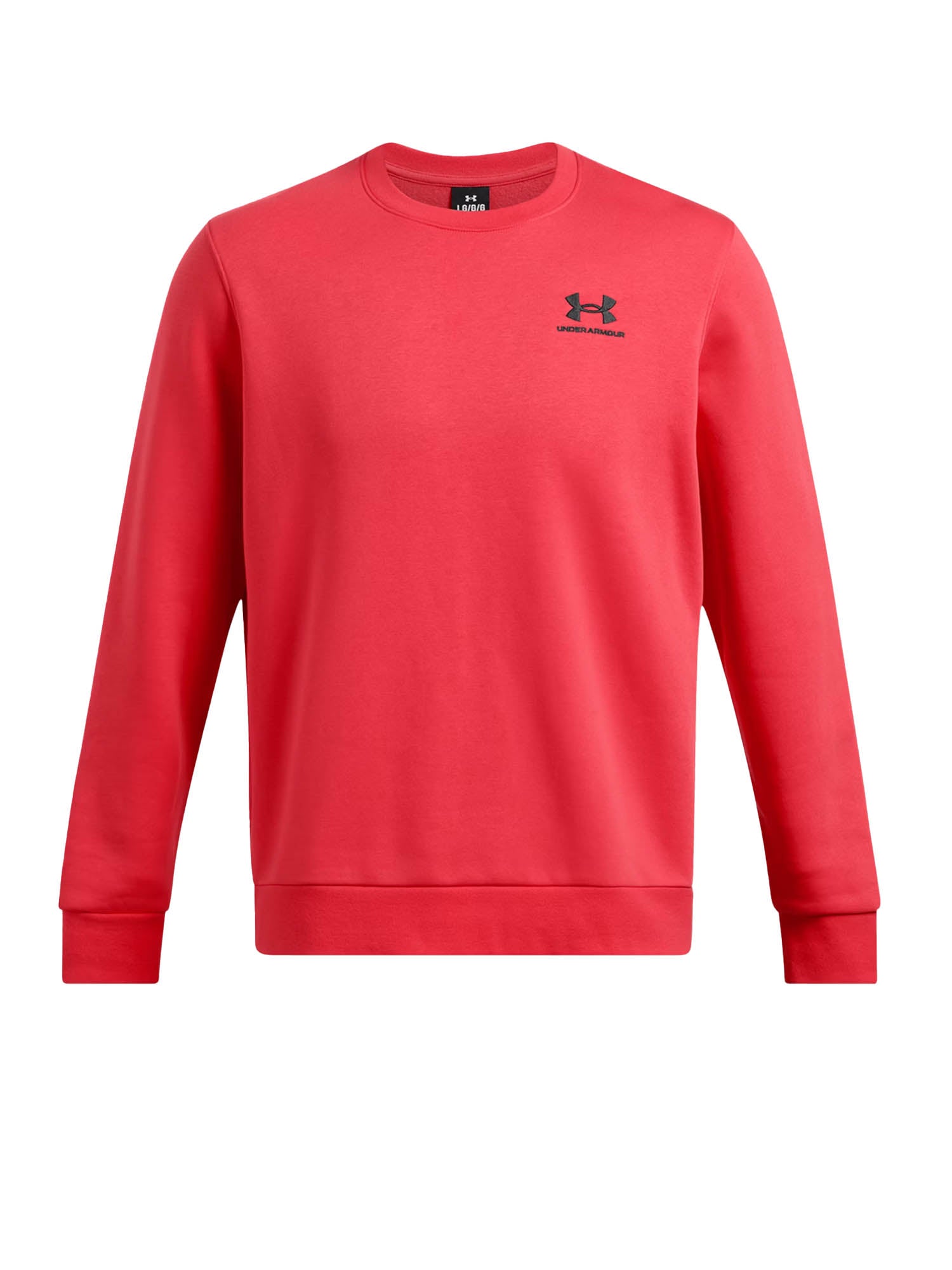 Under Armour Felpa UA Icon Fleece Crew Rosso