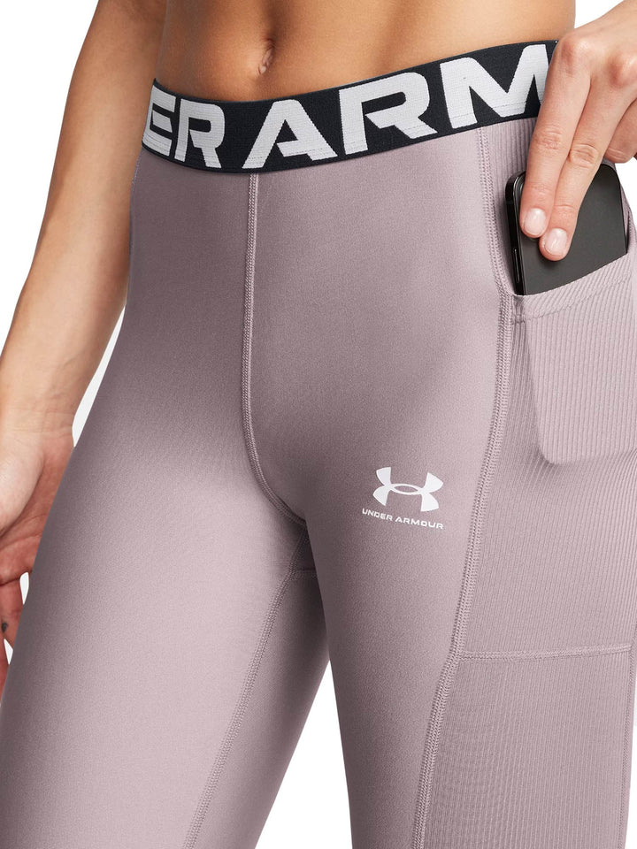 Under Armour Leggings HeatGear® Rib Grigio