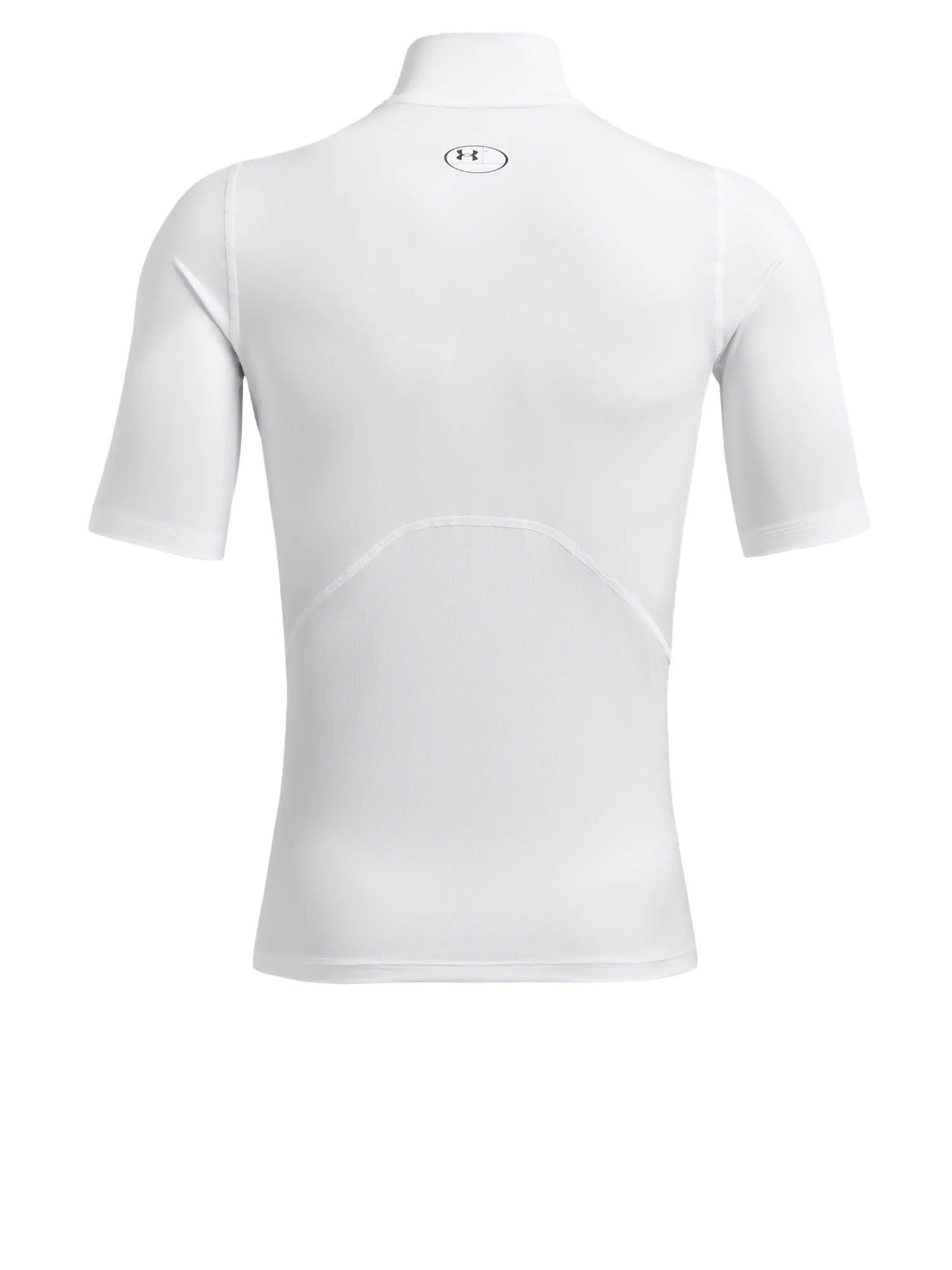 Under Armour Maglia a maniche corte HeatGear® Compression Mock Bianco