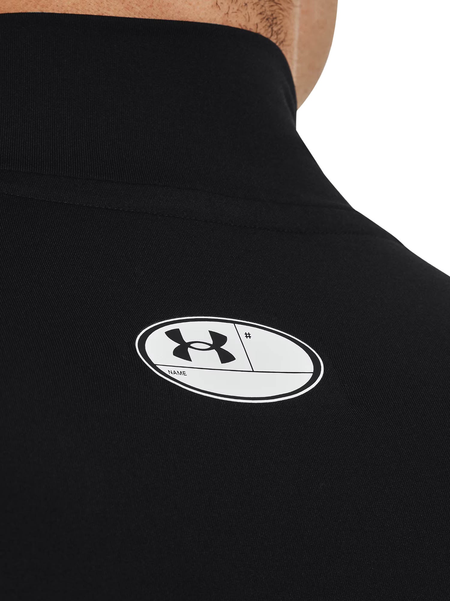 Under Armour Maglia a maniche corte HeatGear® Compression Mock Nero