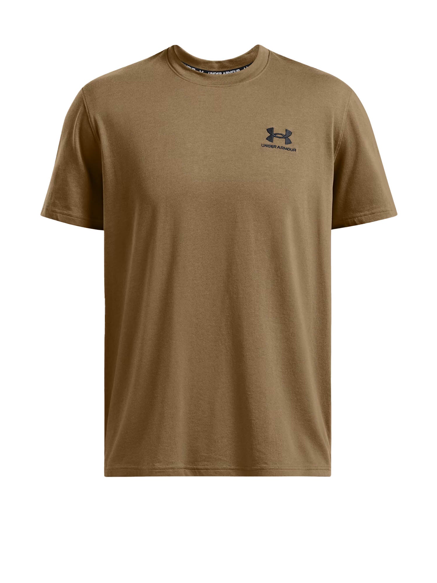 Under Armour Maglia a maniche corte UA Logo Embroidered Heavyweight Marrone