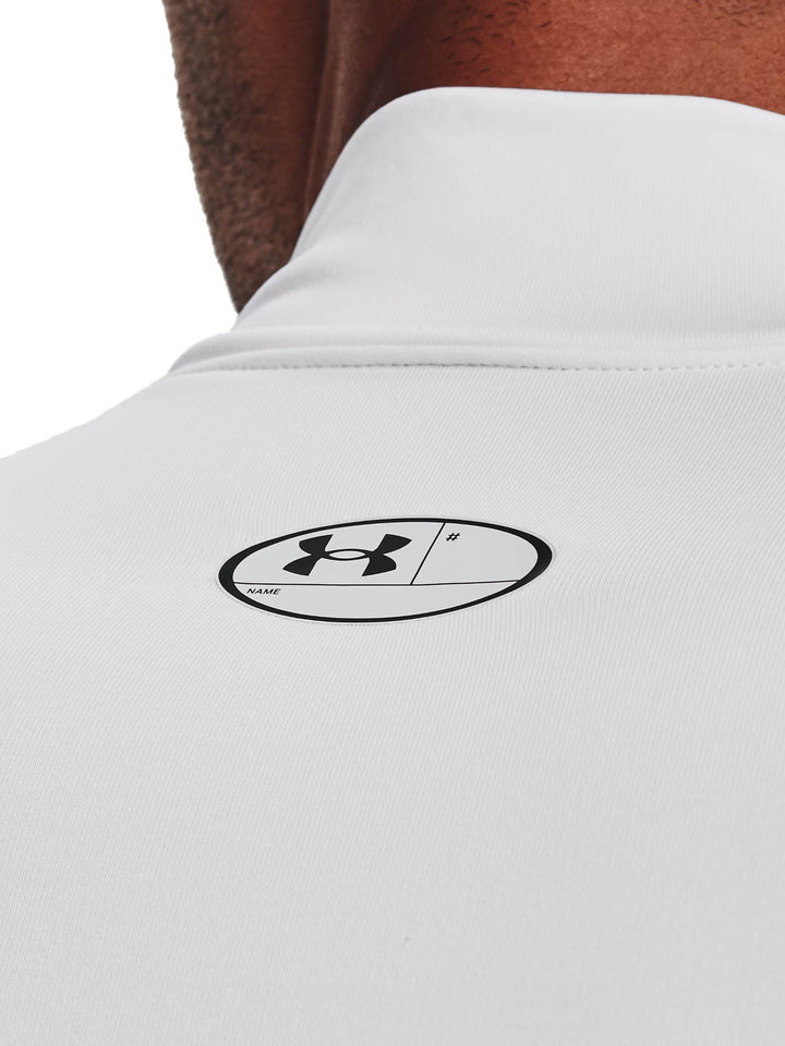 Under Armour Maglia ColdGear® Compression Mock Bianco